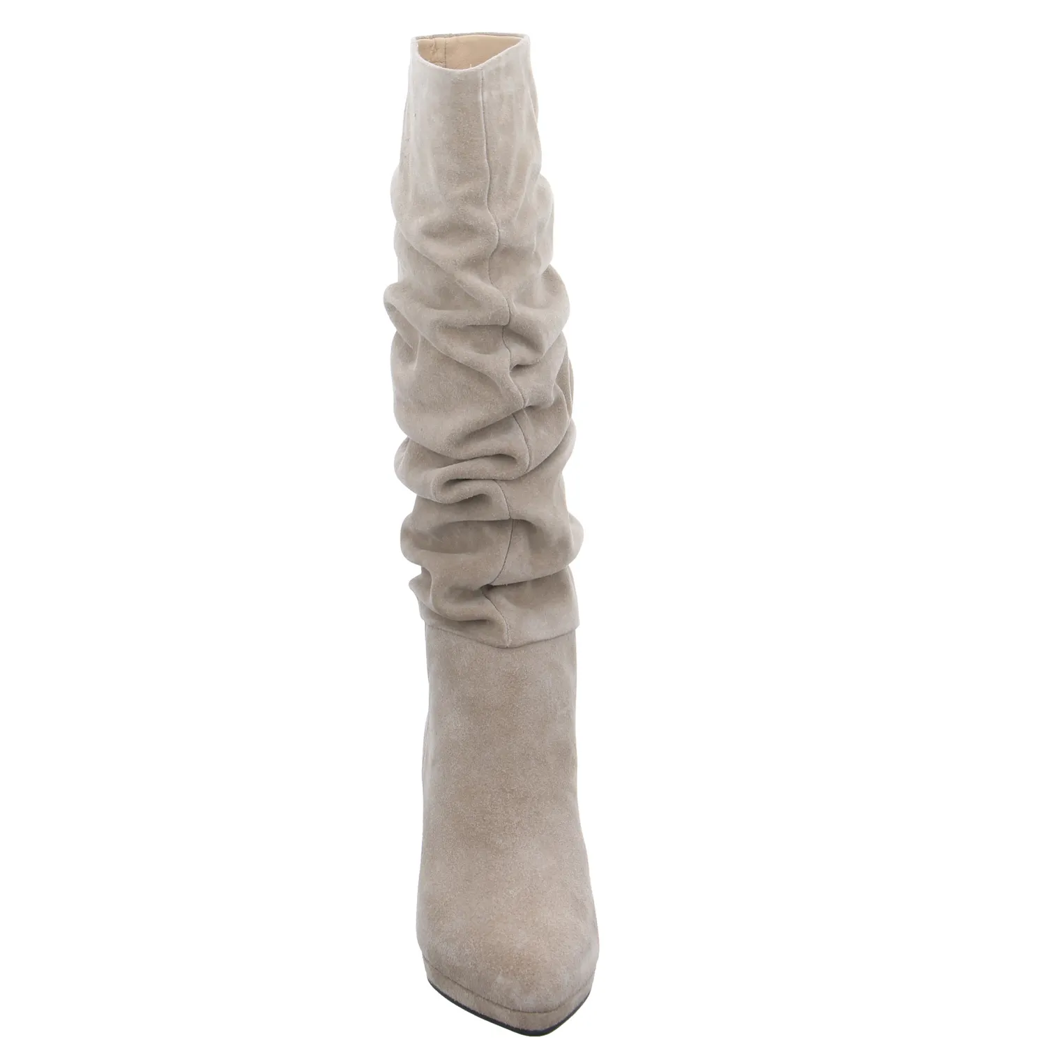PETER KAISER Stiefel Taupe Leder PETER KAISER Stiefel Taupe Leder