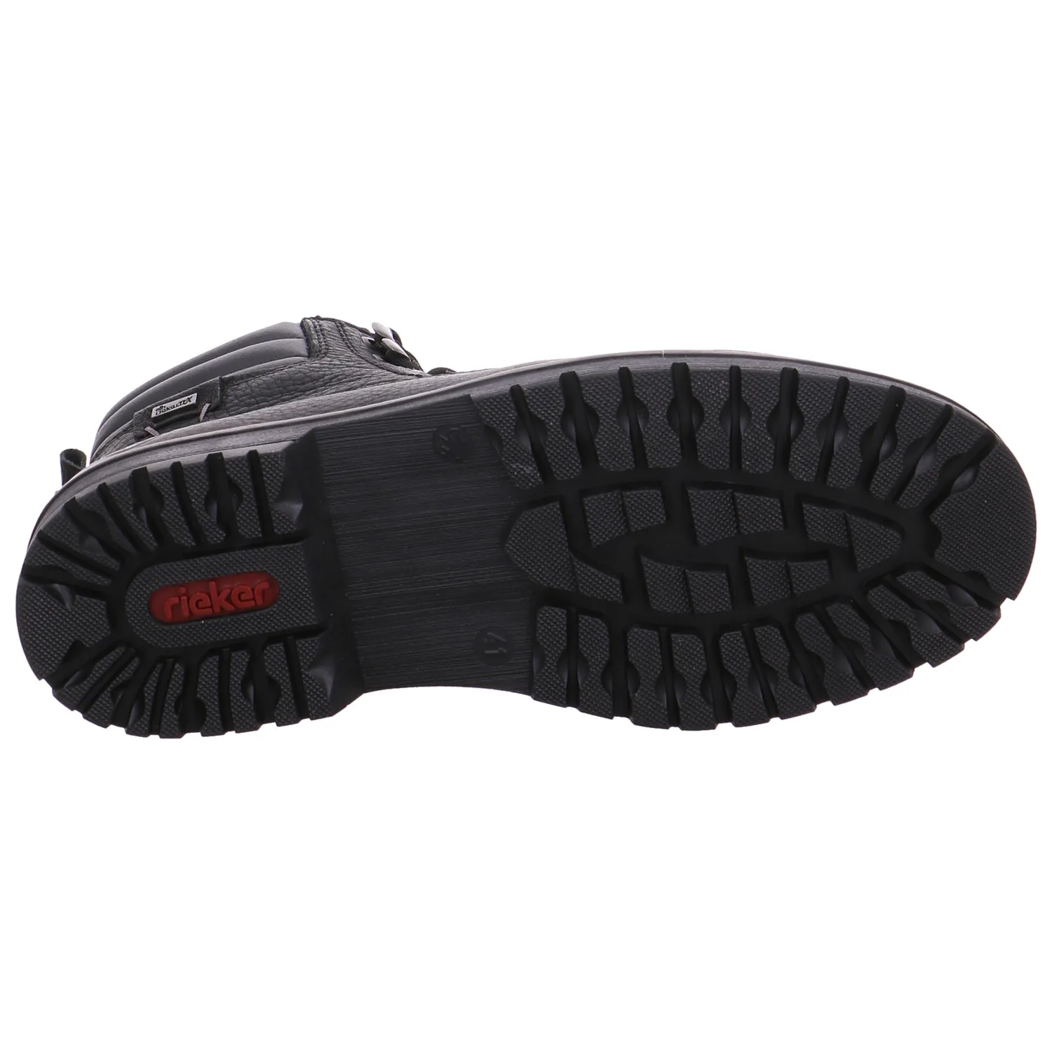 RIEKER Winter-Boots Schwarz Leder RIEKER Winter-Boots Schwarz Leder