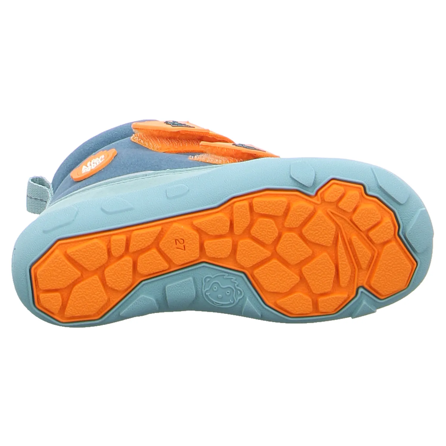 AFFENZAHN Komfortschuh Kleinkinder-Snowboot Membran Petrol Textil AFFENZAHN Komfortschuh Kleinkinder-Snowboot Membran Petrol Textil
