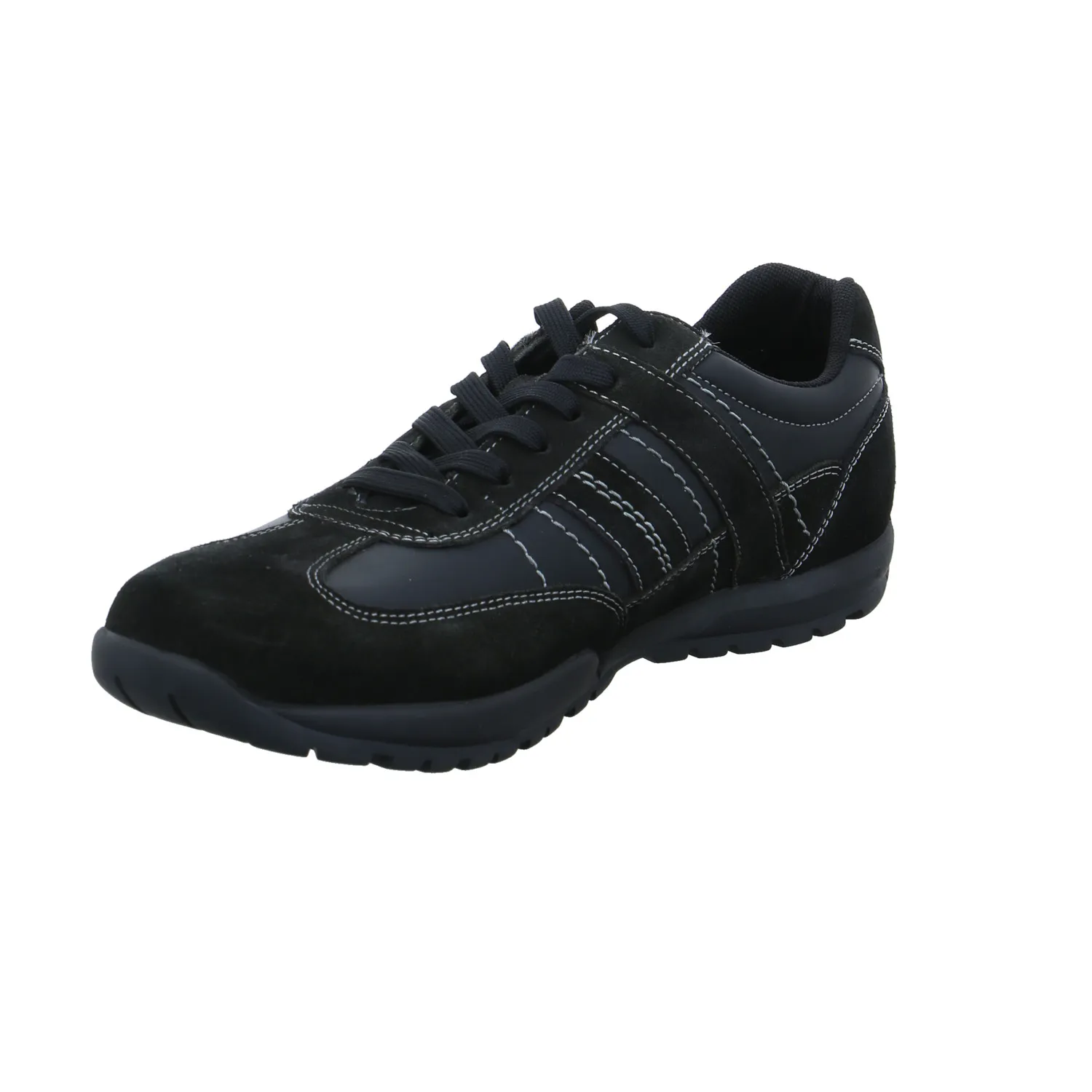 DOCKERS Halbschuh Schwarz Leder 
