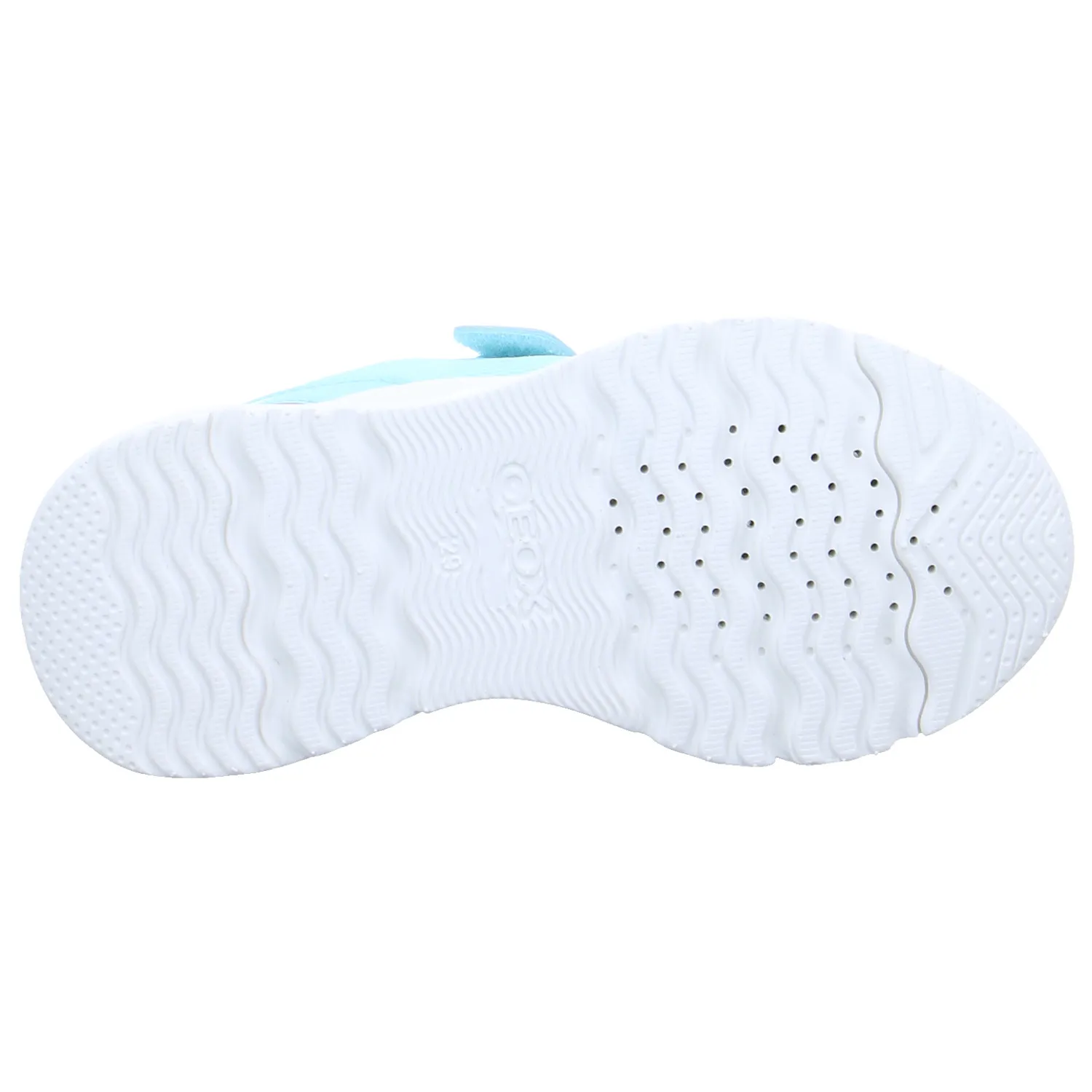 GEOX Sneaker Kleinkinder-Halbschuh Klett Türkis Textil GEOX Sneaker Kleinkinder-Halbschuh Klett Türkis Textil