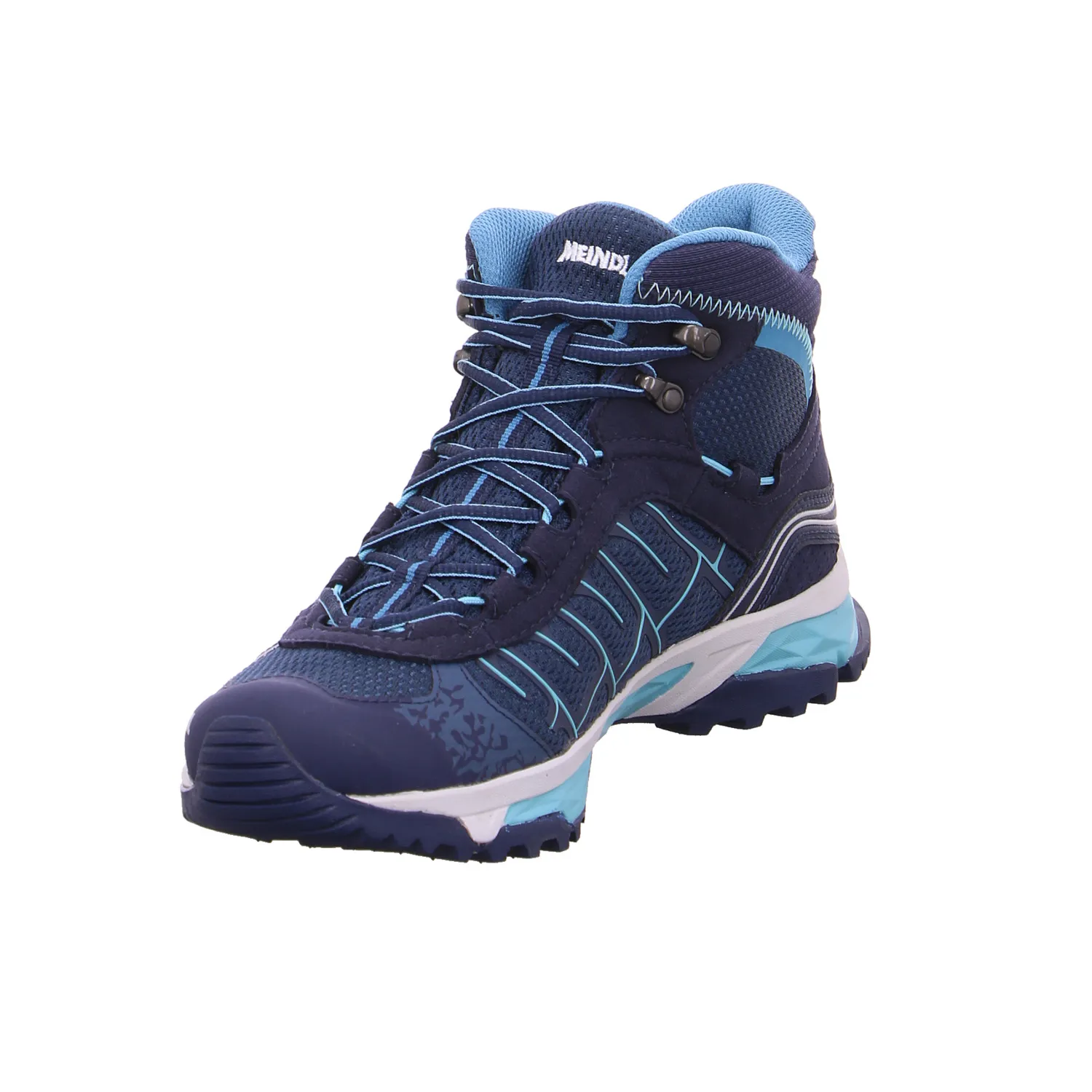 MEINDL Wander- Bergschuh Damen Blau Synthetik MEINDL Wander- Bergschuh Damen Blau Synthetik