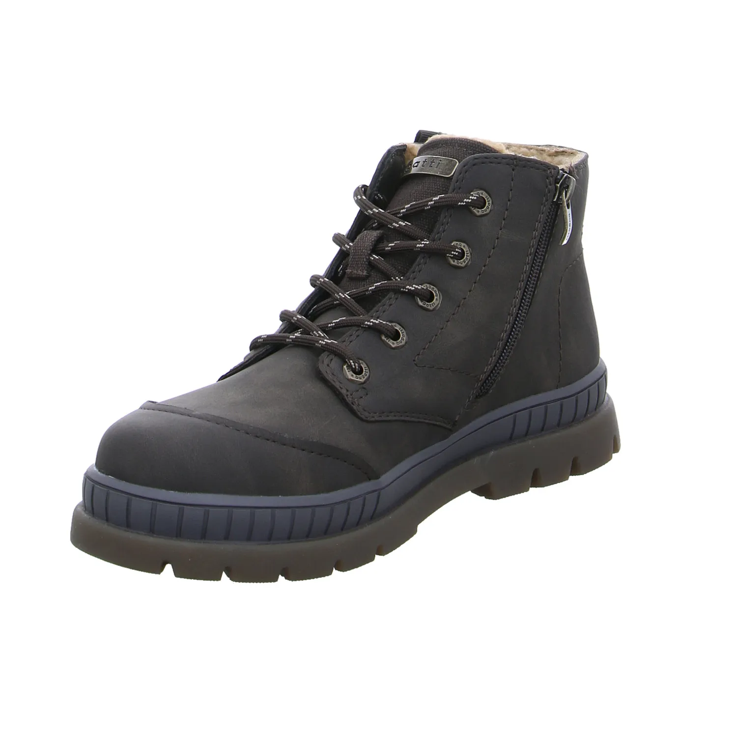 BUGATTI SHOES Winter-Boots Braun Lederimitat BUGATTI SHOES Winter-Boots Braun Lederimitat