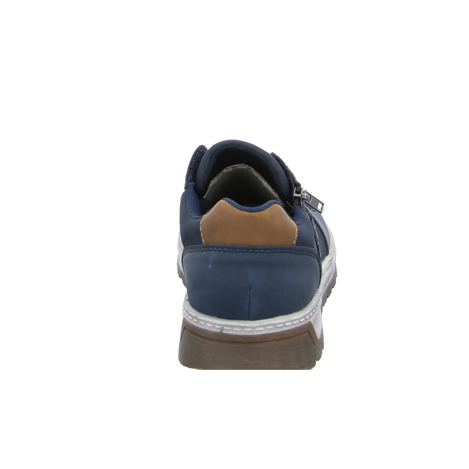 RIEKER Halbschuhe Sneaker Blau Leder RIEKER Halbschuhe Sneaker Blau Leder