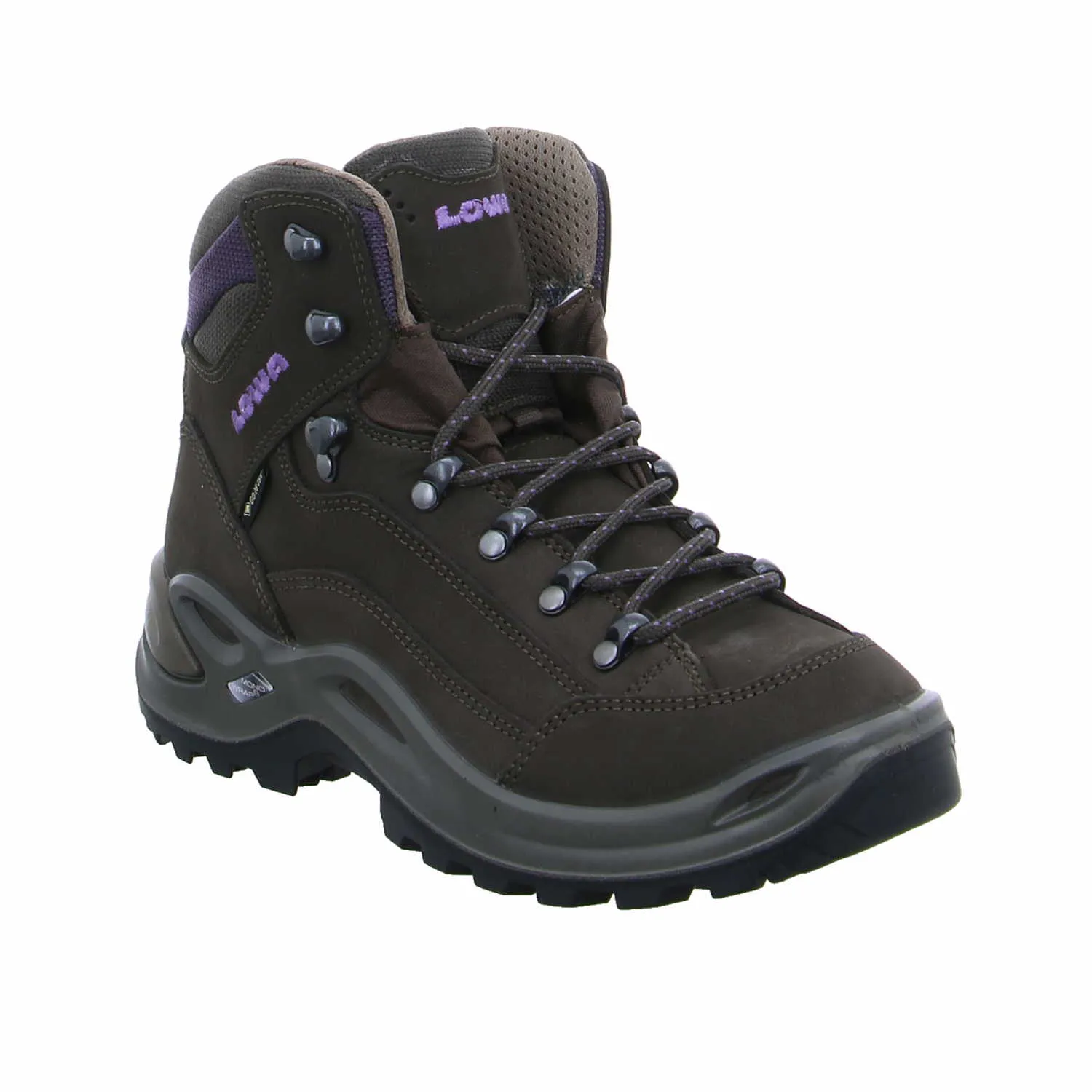 LOWA Wander- Bergschuh Damen Braun Leder  Gore-Tex 