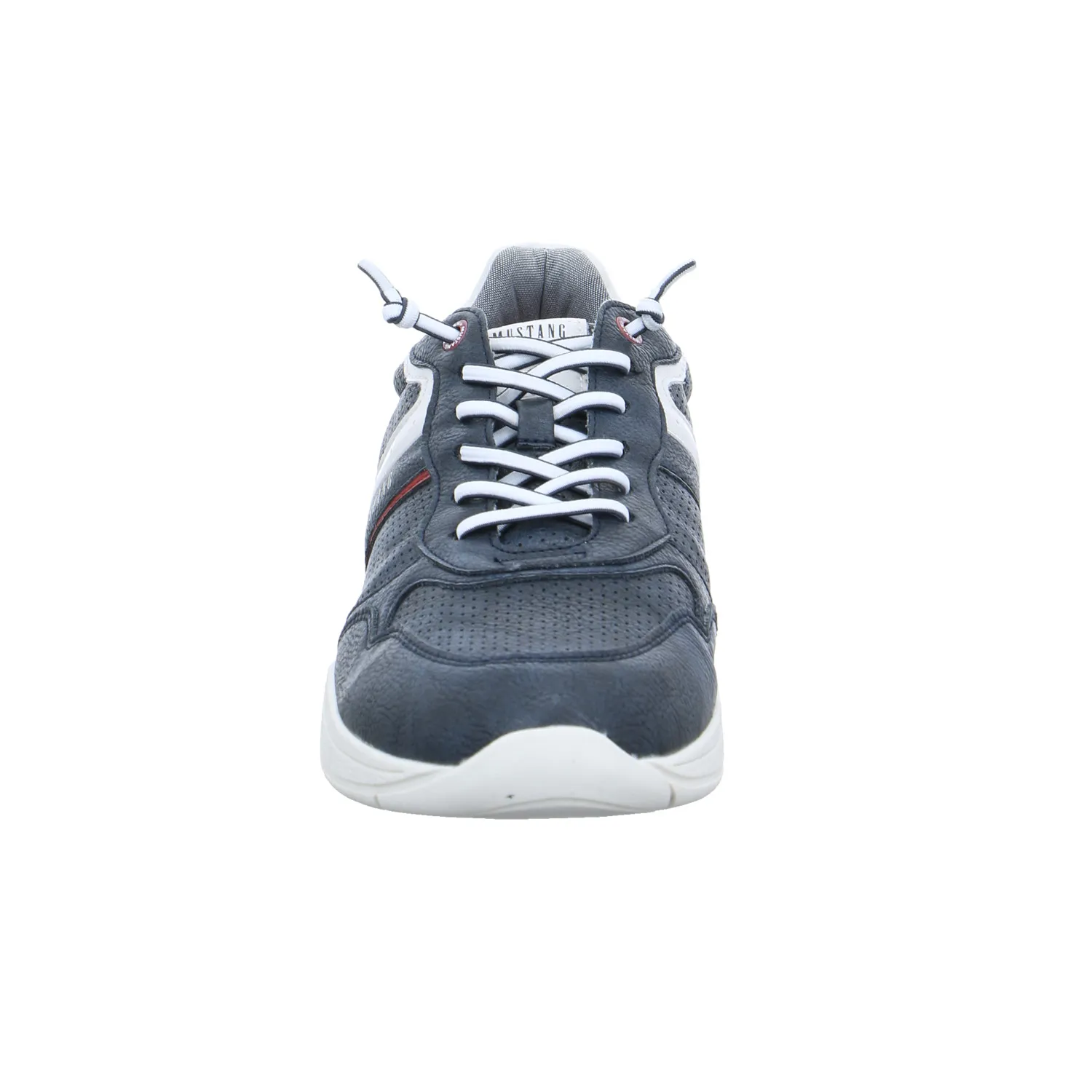 MUSTANG Halbschuhe Sneaker Blau Lederimitat MUSTANG Halbschuhe Sneaker Blau Lederimitat
