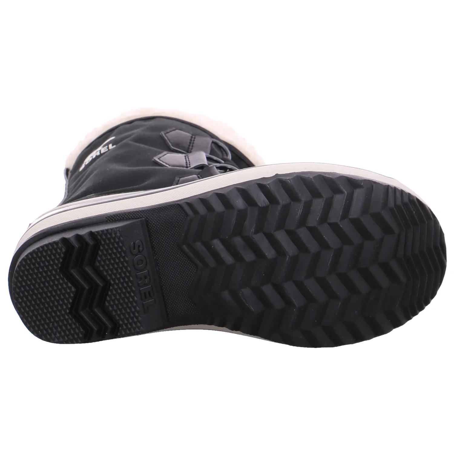 SOREL Schneestiefel Unisex Kinder-Snowboot Schwarz Synthetik 