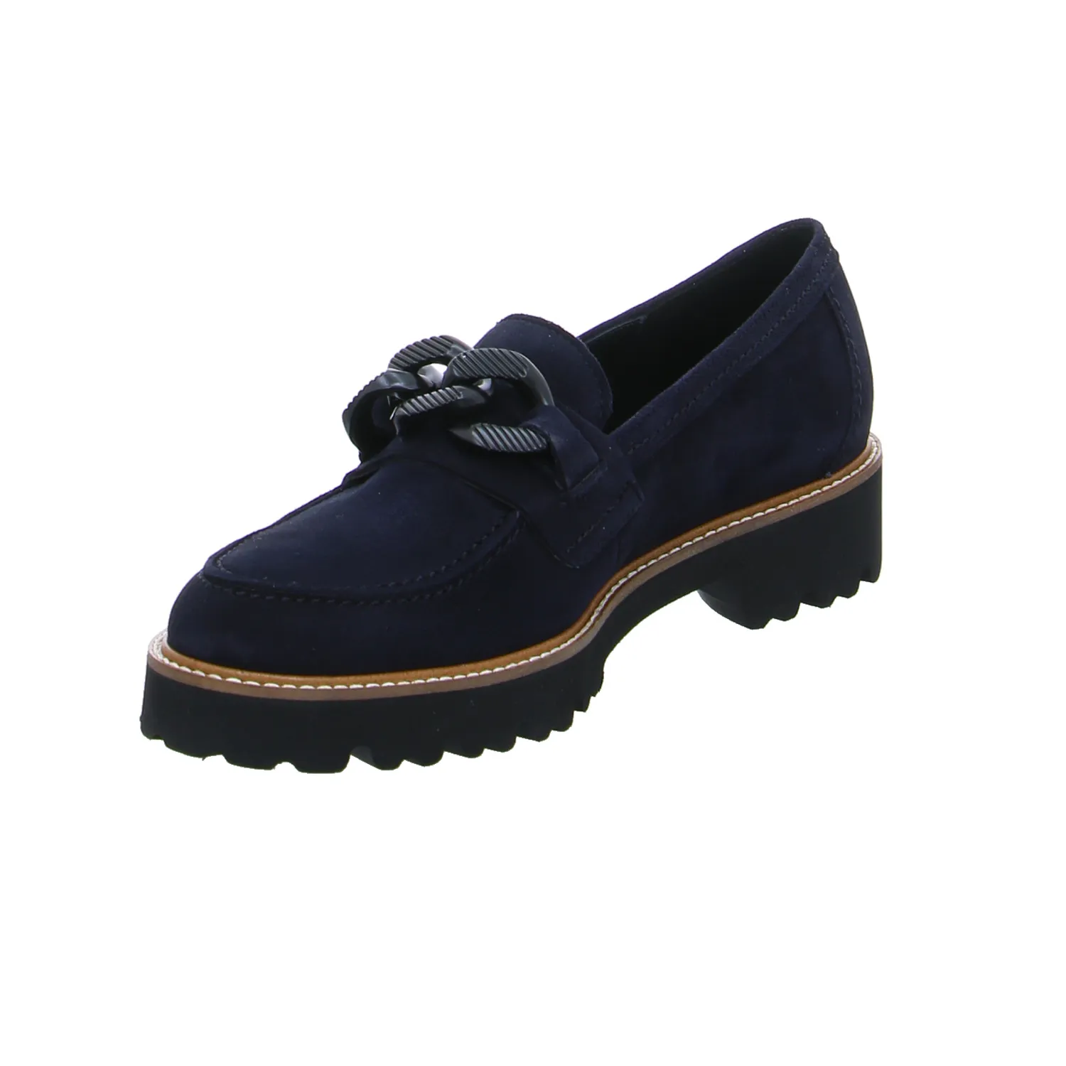 GABOR Slipper Blau Leder GABOR Slipper Blau Leder