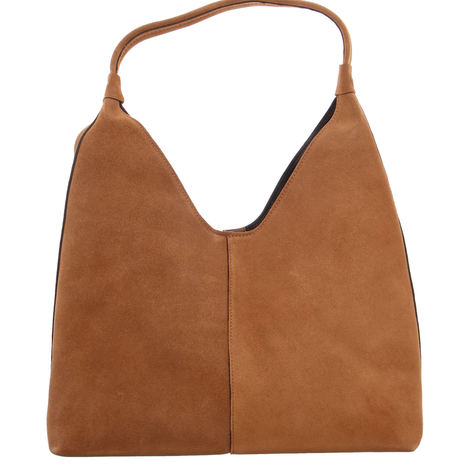 SCHUHENGEL Beuteltasche Camel Leder SCHUHENGEL Beuteltasche Camel Leder