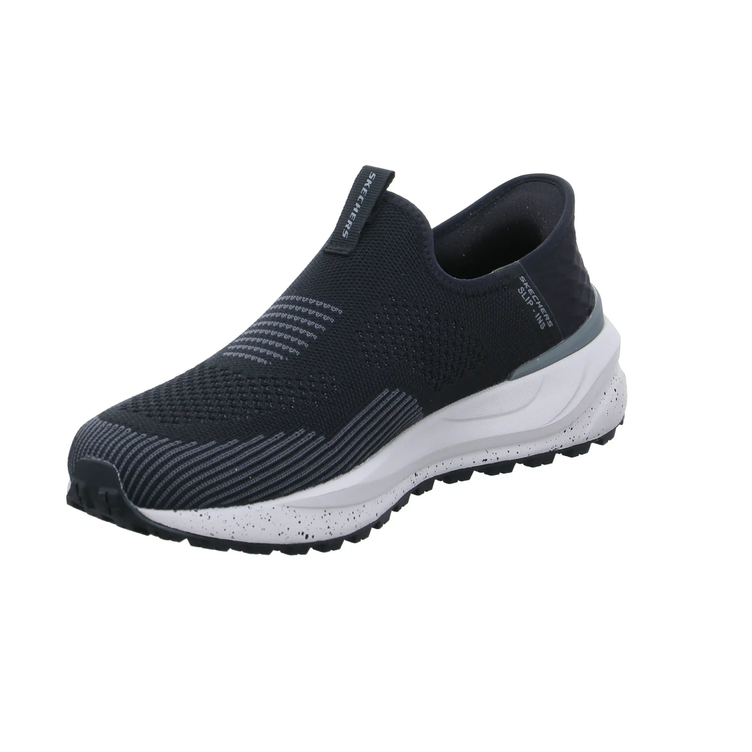 SKECHERS Halbschuh-Schlüpfer Schwarz Synthetik SKECHERS Halbschuh-Schlüpfer Schwarz Synthetik
