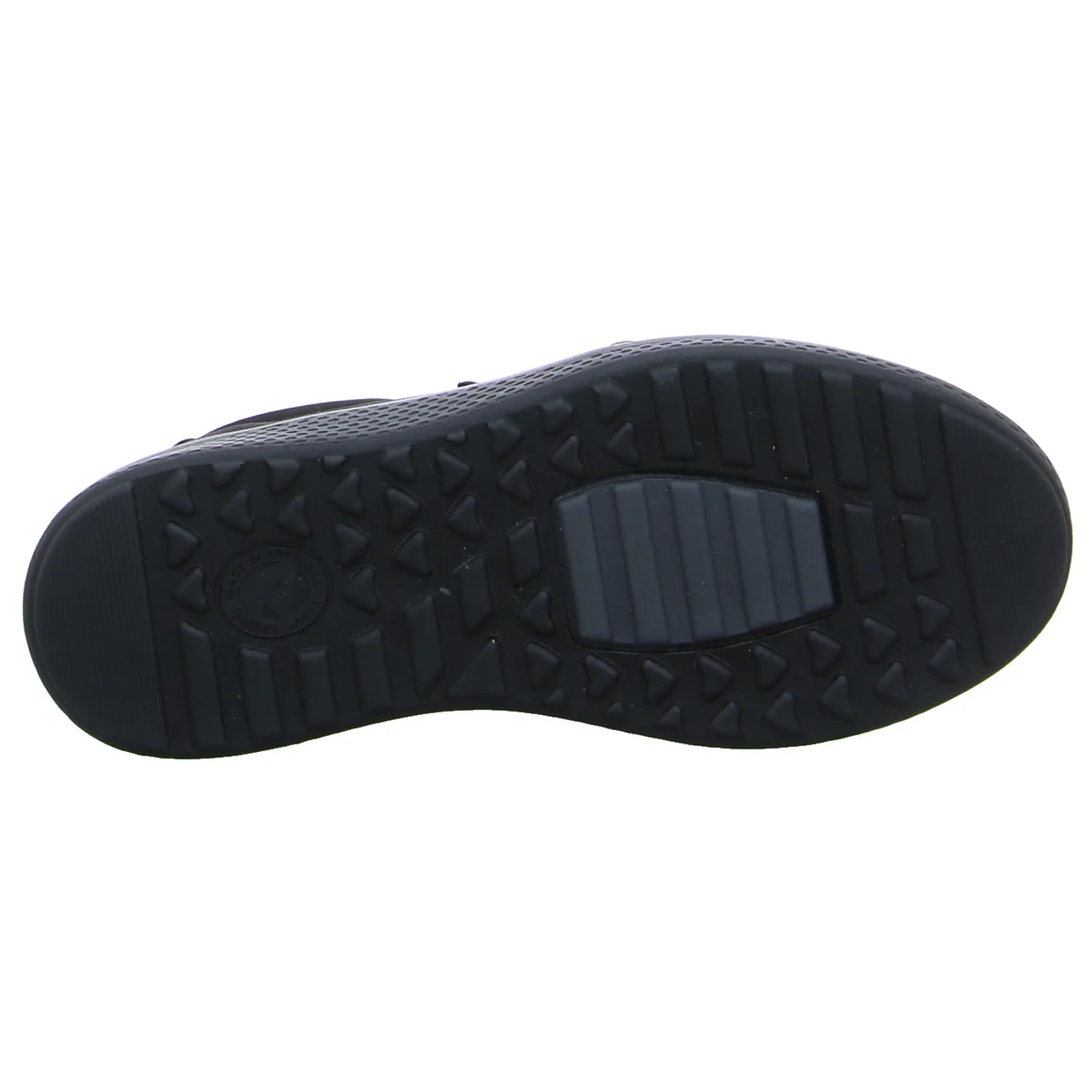 VAN DER LAAN mit Wechselfussbett Comfort-Schnürer Schwarz Leder VAN DER LAAN mit Wechselfussbett Comfort-Schnürer Schwarz Leder