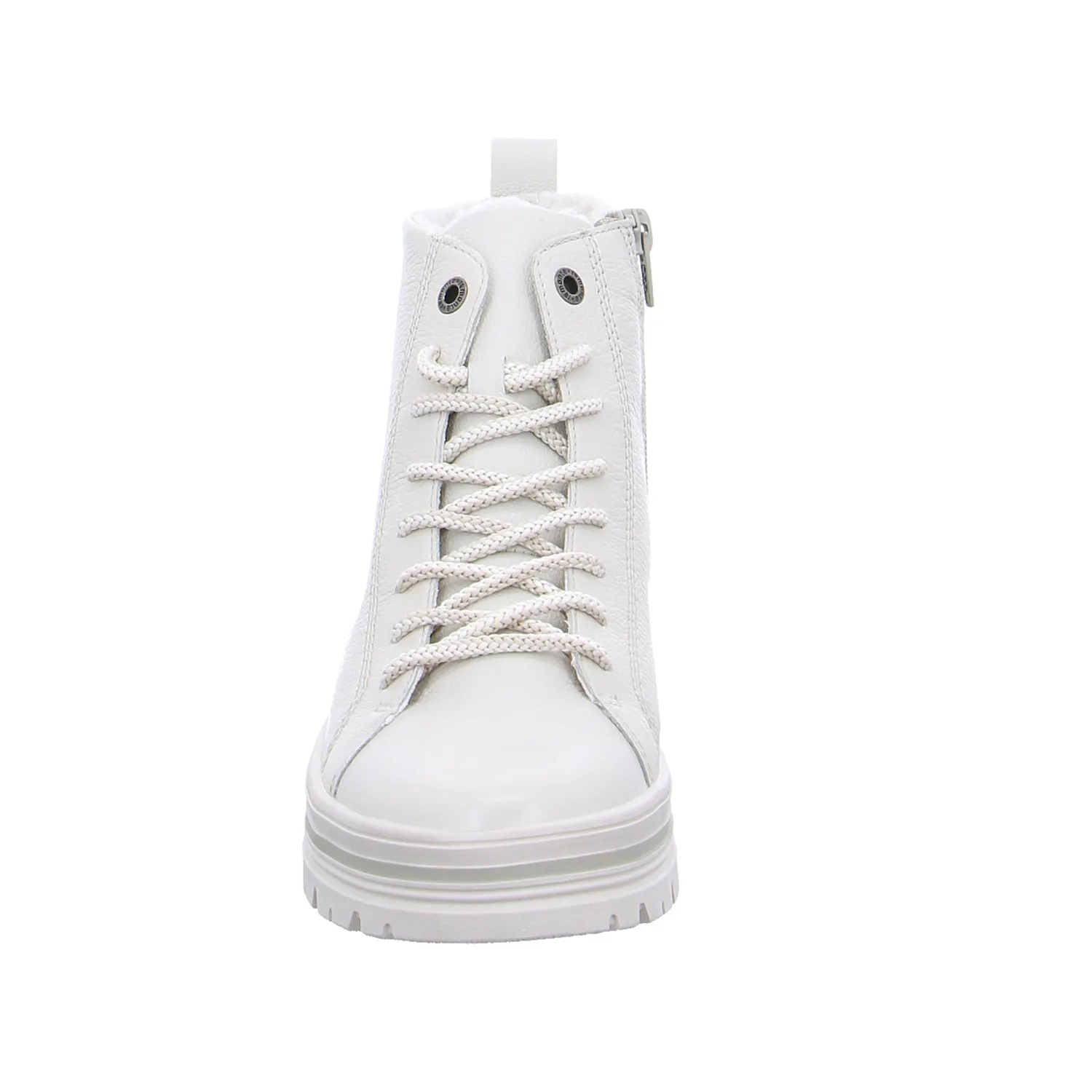 REMONTE Boot Offwhite Leder 