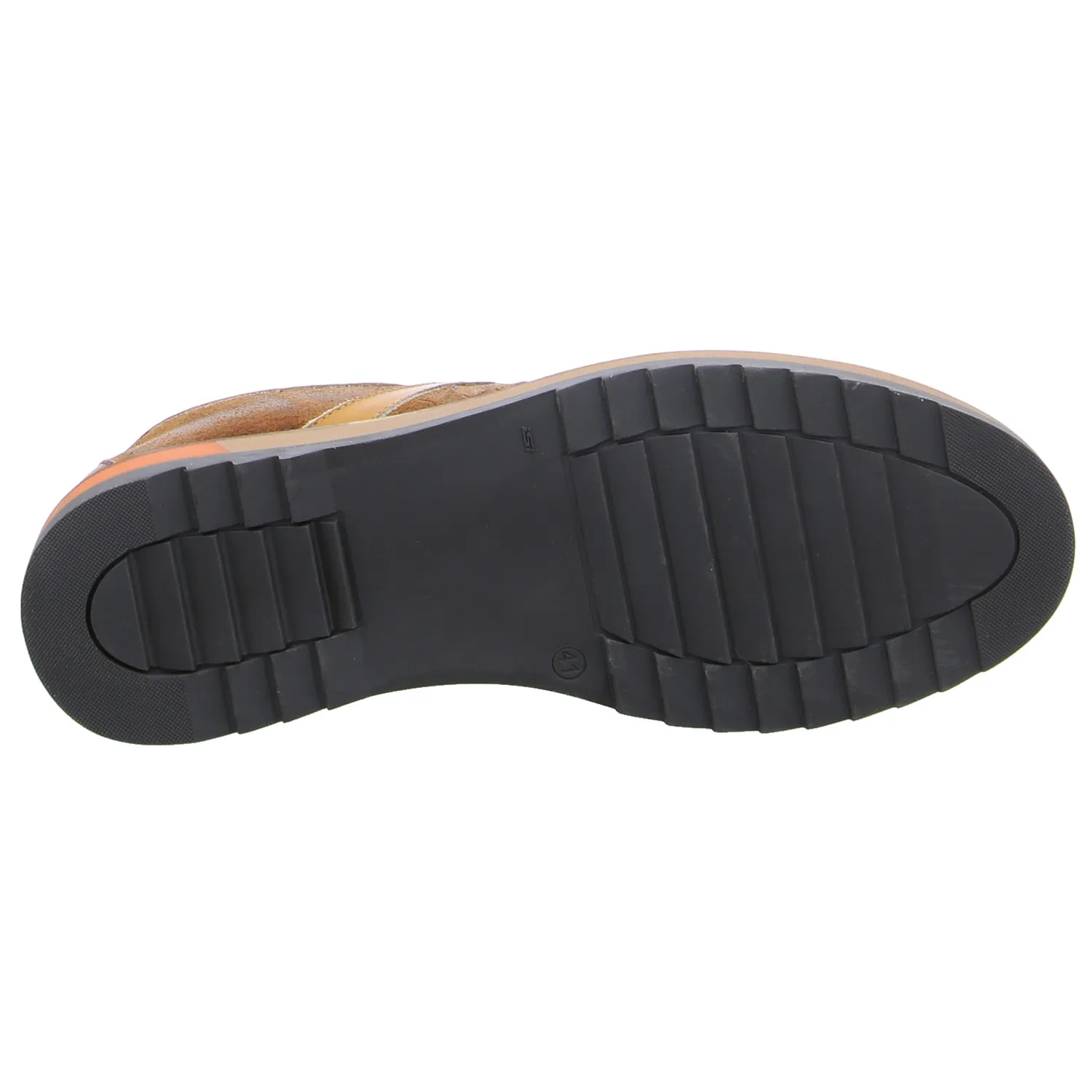 EXTON Halbschuhe Sneaker Cognac Leder EXTON Halbschuhe Sneaker Cognac Leder