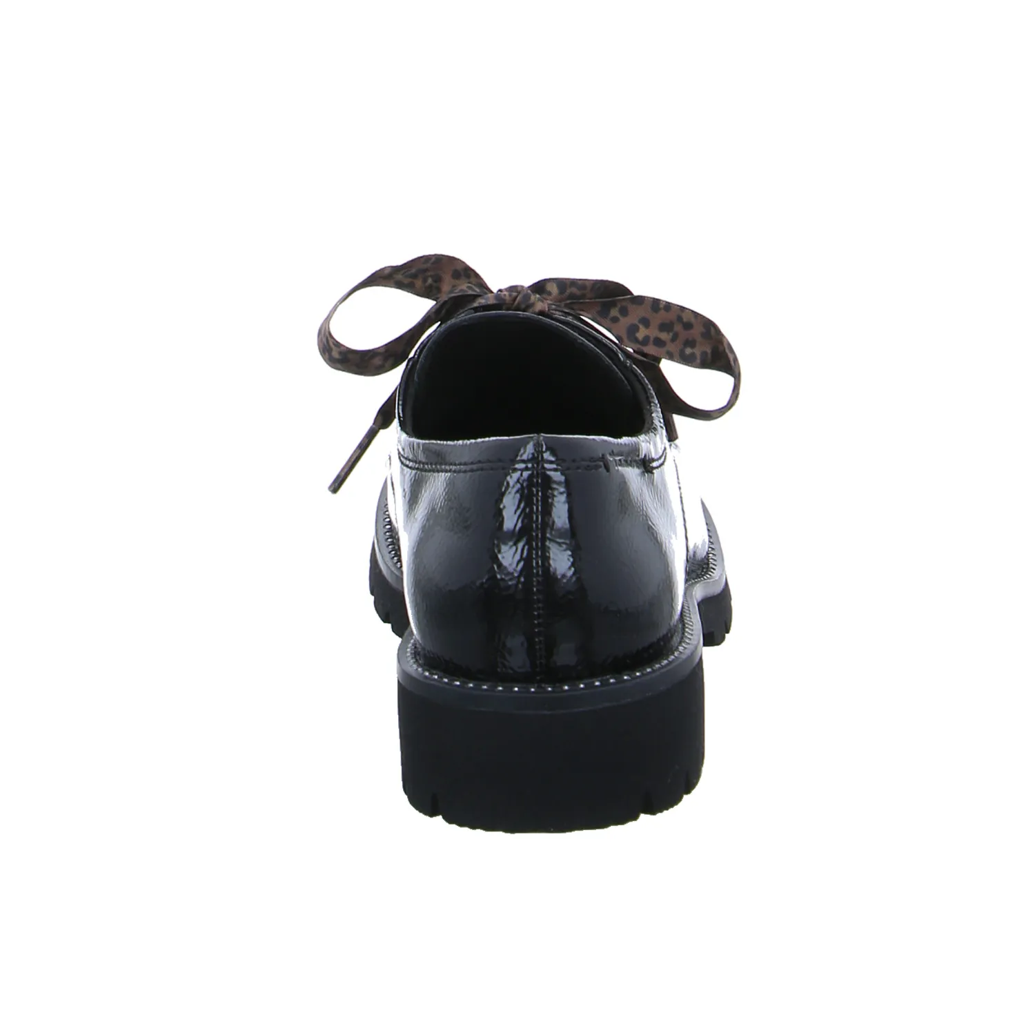 TAMARIS 2 Schnürsenkel Schnürschuh Schwarz Lederimitat TAMARIS 2 Schnürsenkel Schnürschuh Schwarz Lederimitat