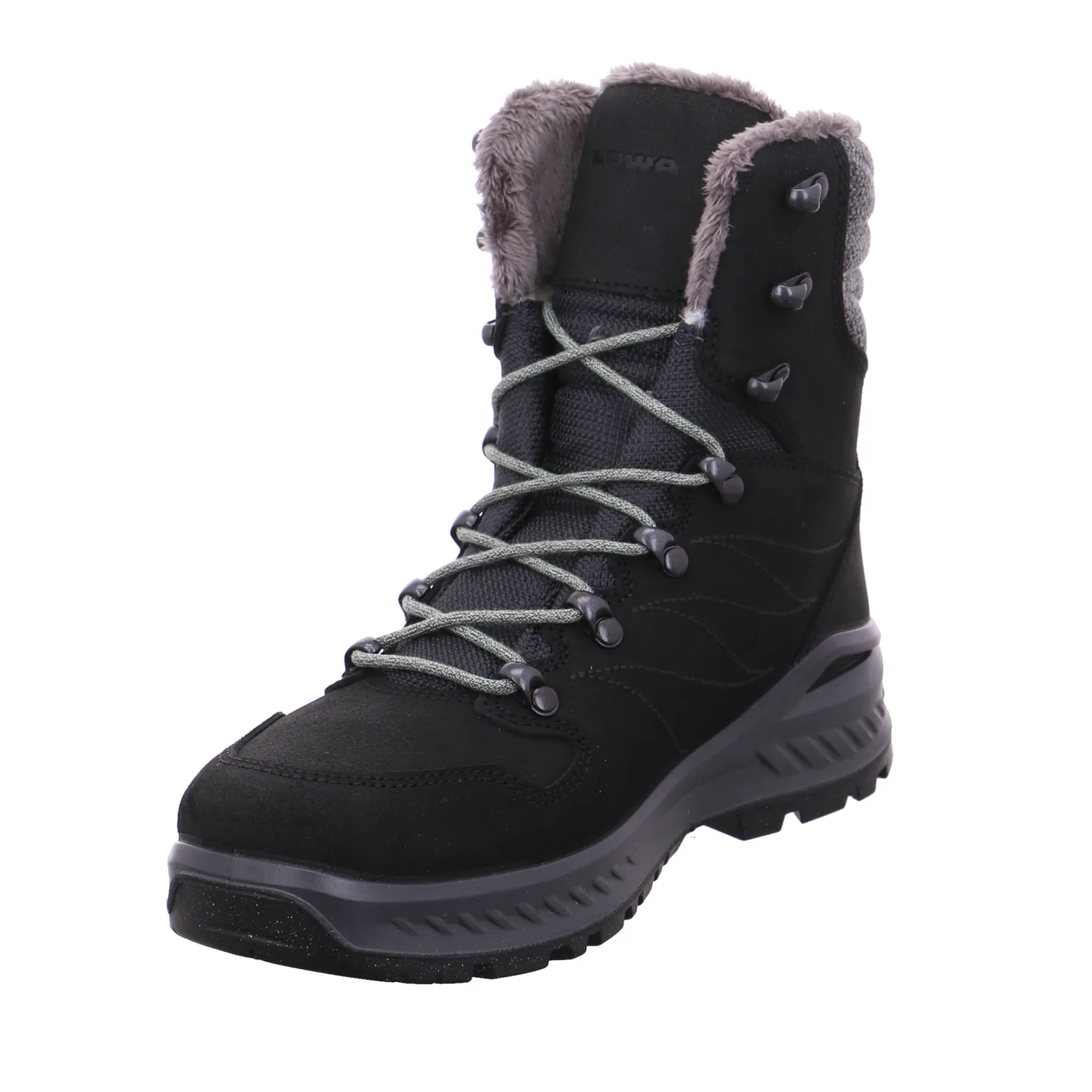 LOWA Snowboots Damen Schwarz Leder LOWA Snowboots Damen Schwarz Leder