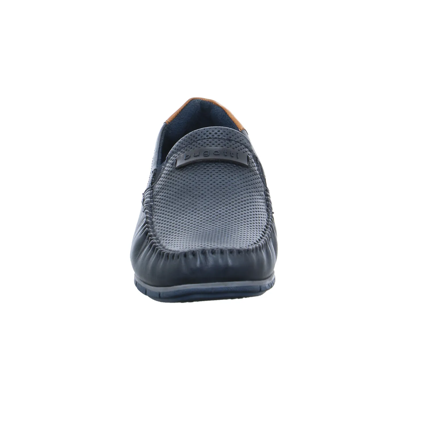 BUGATTI SHOES Halbschuh Blau Leder BUGATTI SHOES Halbschuh Blau Leder