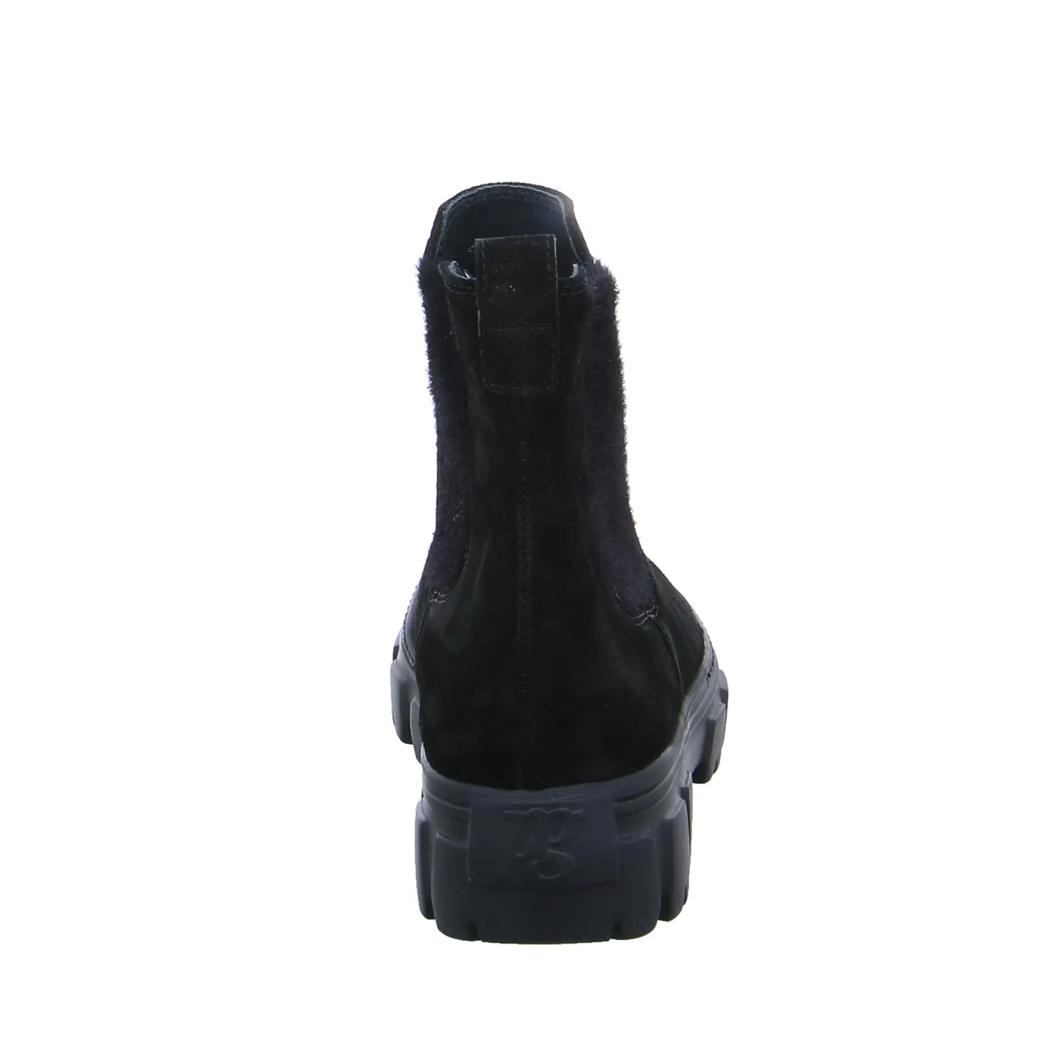 PAUL GREEN Boot Schwarz Leder 