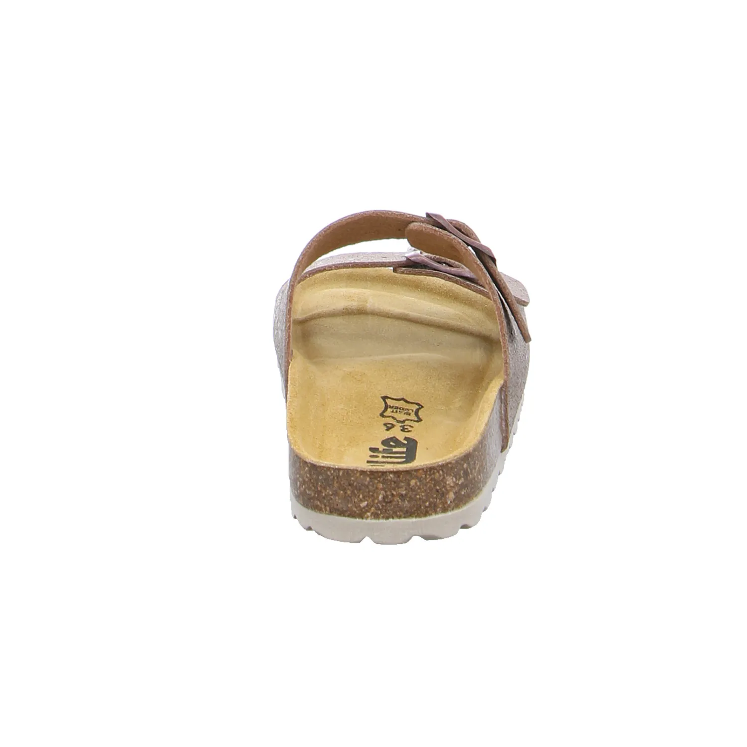 BIOLife Bio-Fussbett Taupe Lederimitat 