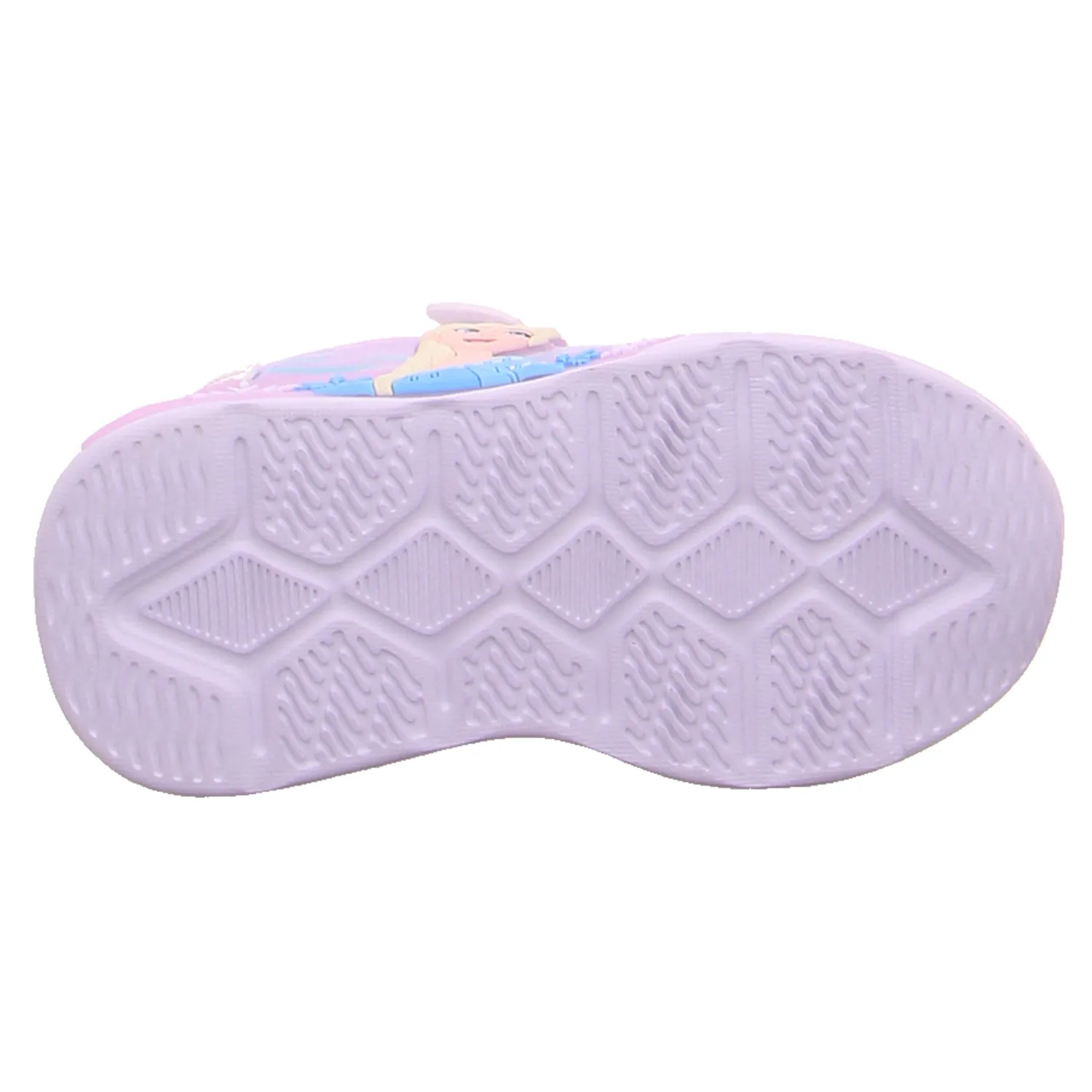 DISNEY Kleinkinder-Halbschuh Klett Weiss Lederimitat 