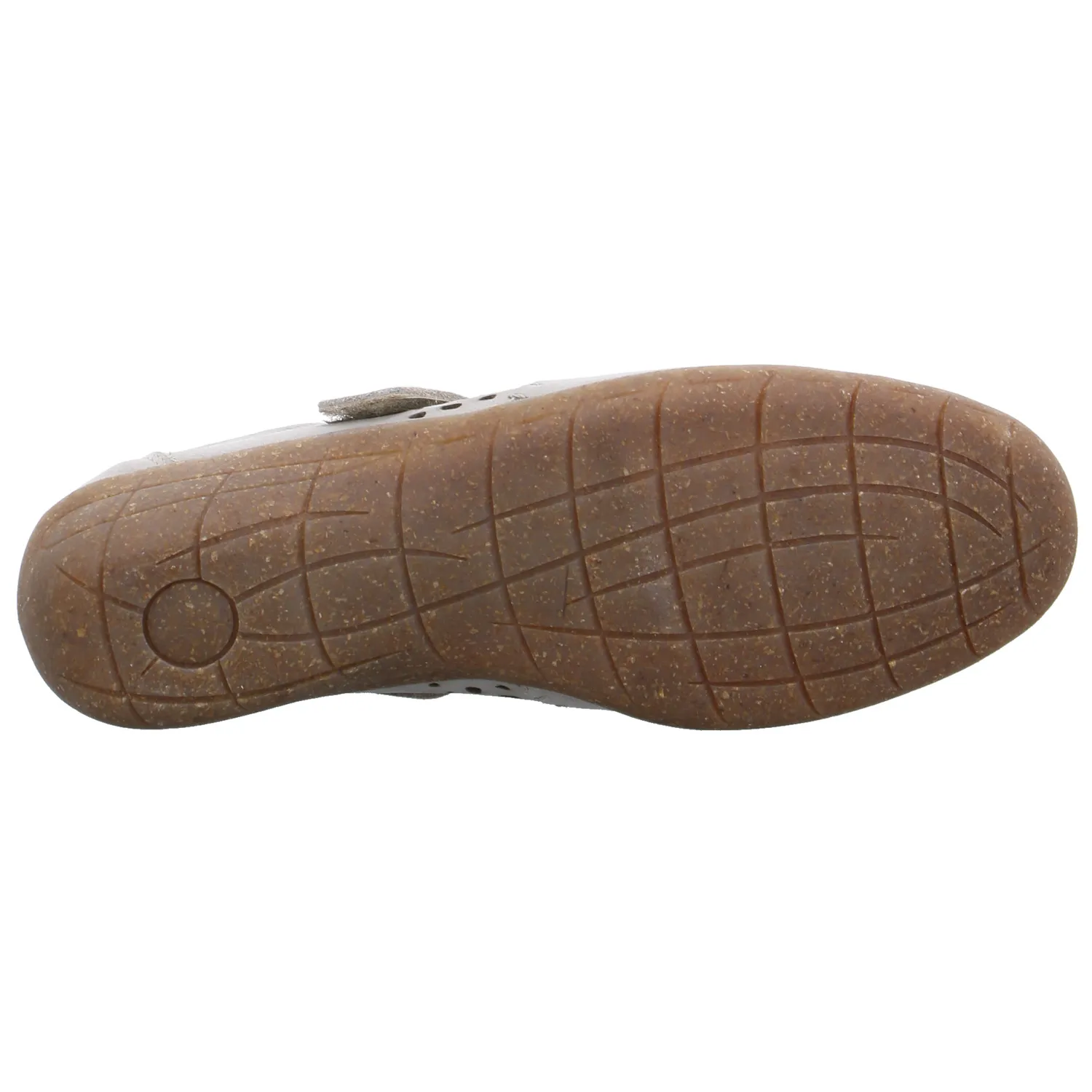 VAN DER LAAN Comfort-Ballerina Beige Leder VAN DER LAAN Comfort-Ballerina Beige Leder