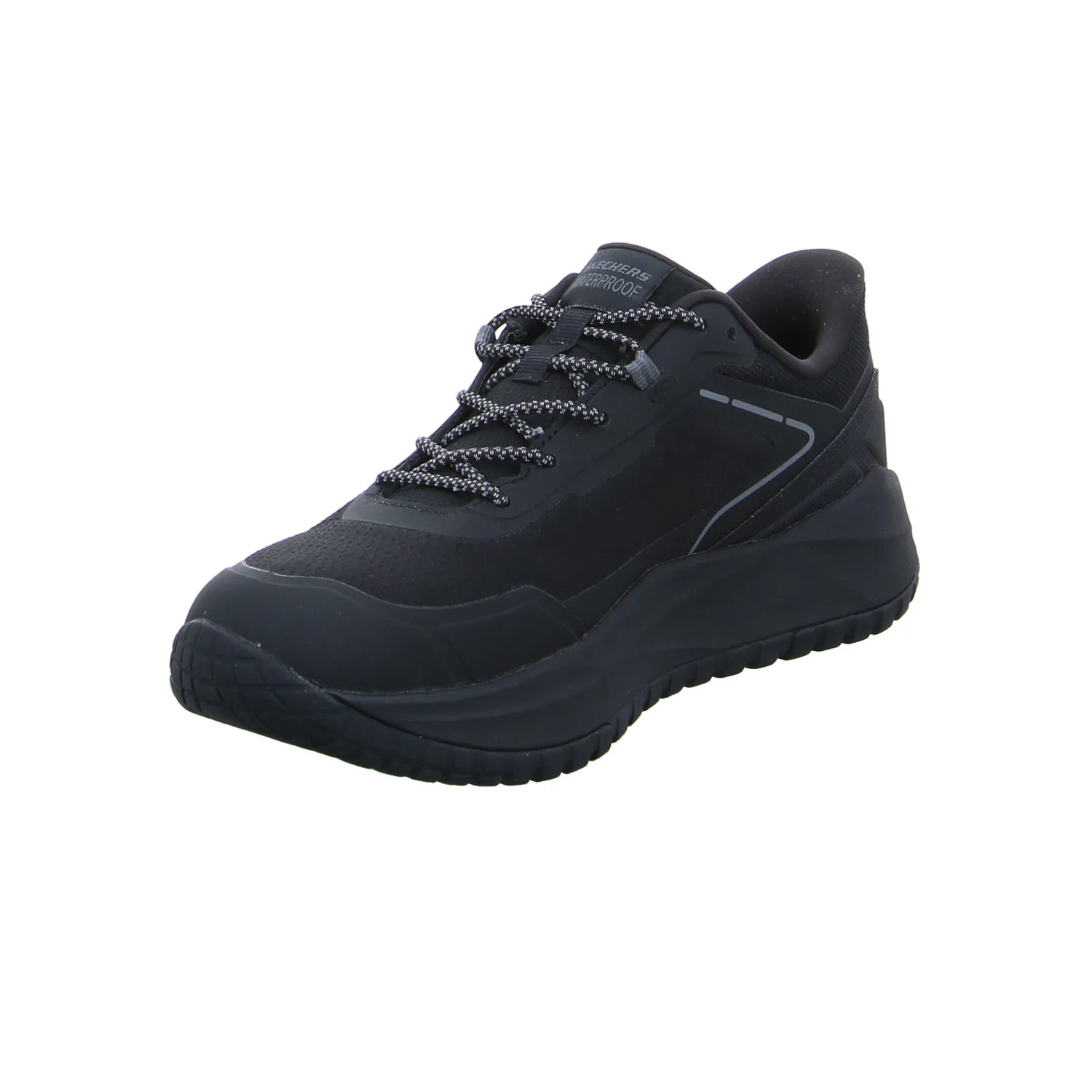 SKECHERS Halbschuhe Sneaker Stoff Schwarz Synthetik SKECHERS Halbschuhe Sneaker Stoff Schwarz Synthetik