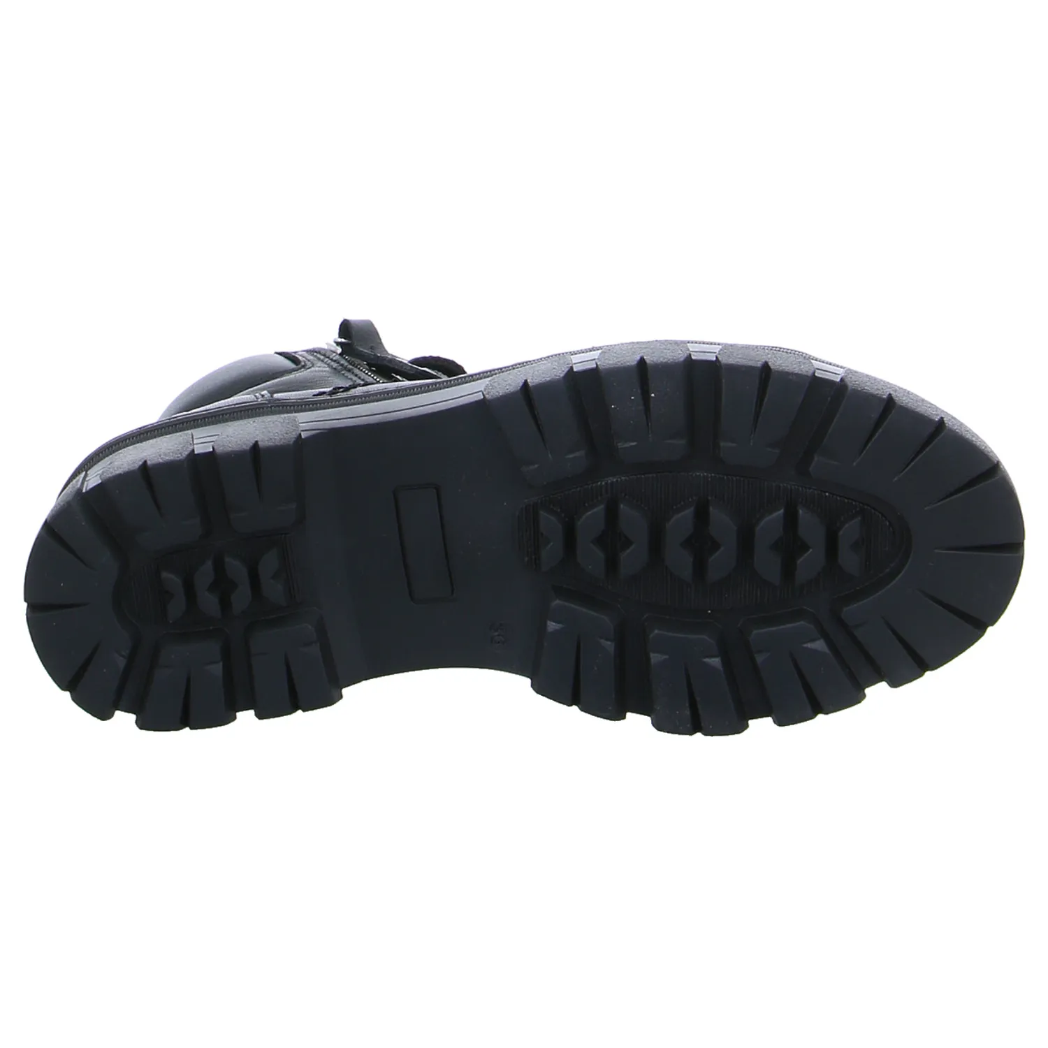 SCHUHENGEL Boot Schwarz Leder SCHUHENGEL Boot Schwarz Leder