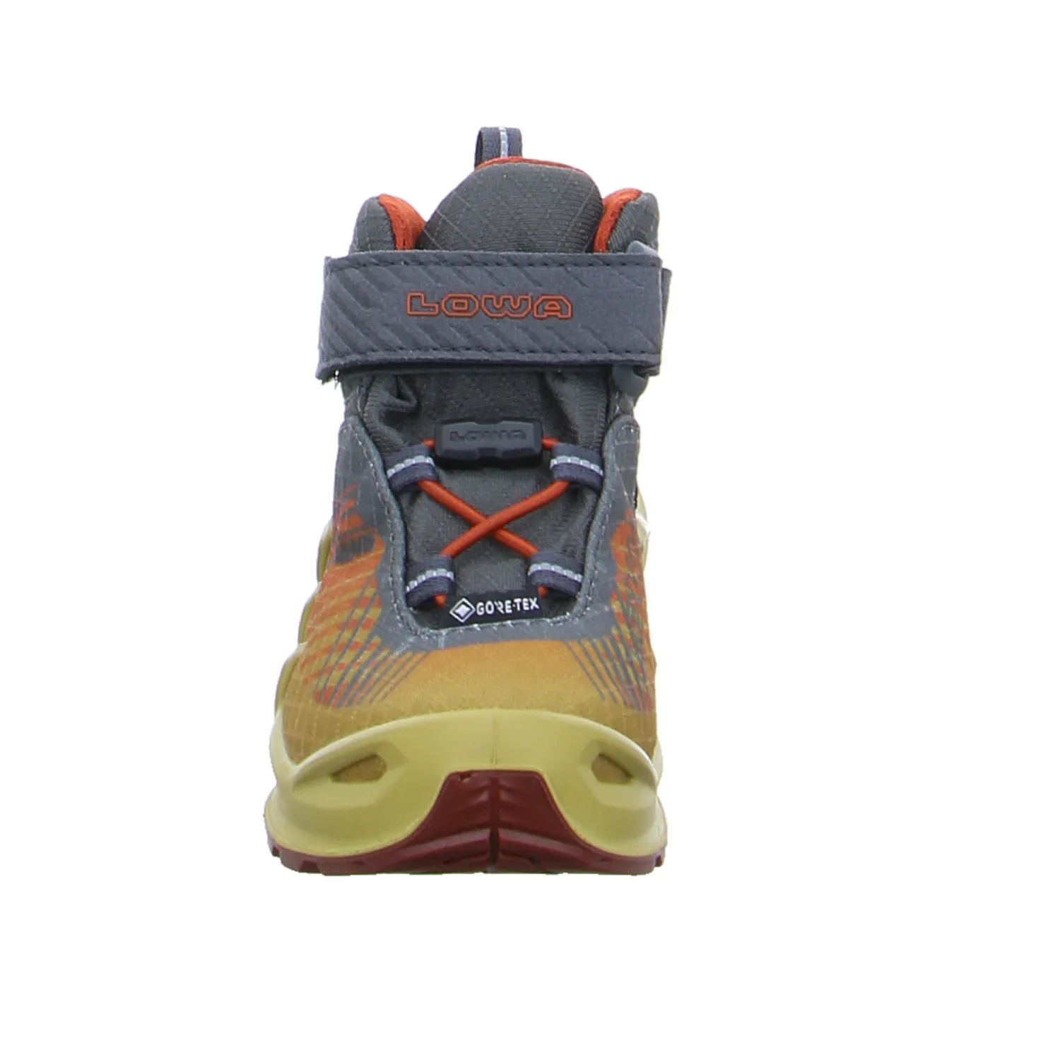 LOWA MERGER GTX QC JR Kinder-Wanderschuhe Khaki Synthetik LOWA MERGER GTX QC JR Kinder-Wanderschuhe Khaki Synthetik
