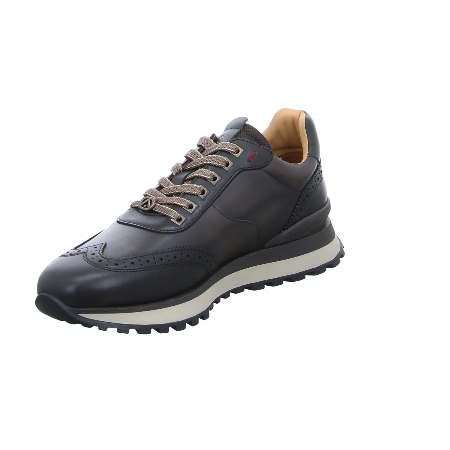 AMBITIOUS Halbschuhe Sneaker Braun Leder AMBITIOUS Halbschuhe Sneaker Braun Leder