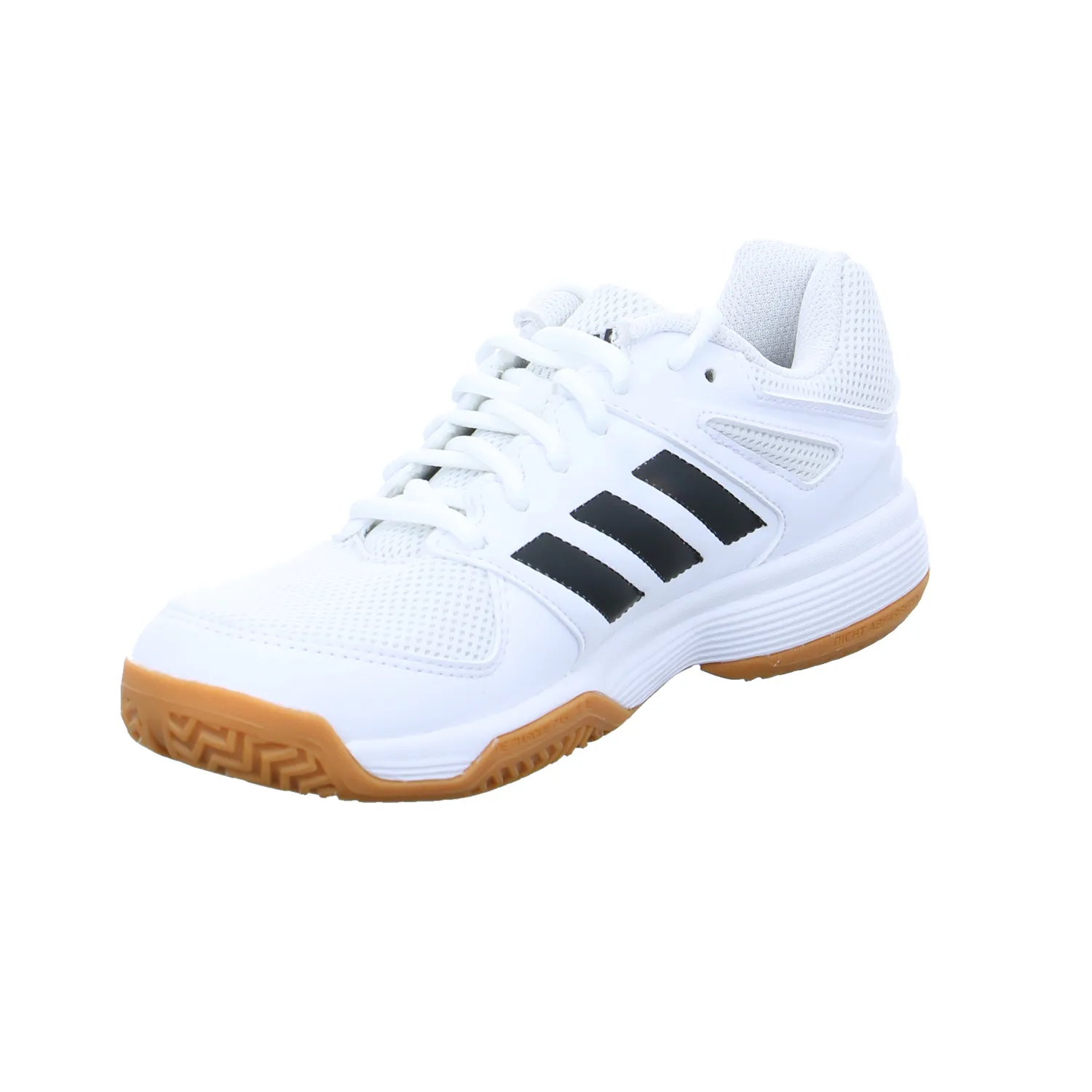ADIDAS Kinder Indoor Weiss Synthetik 