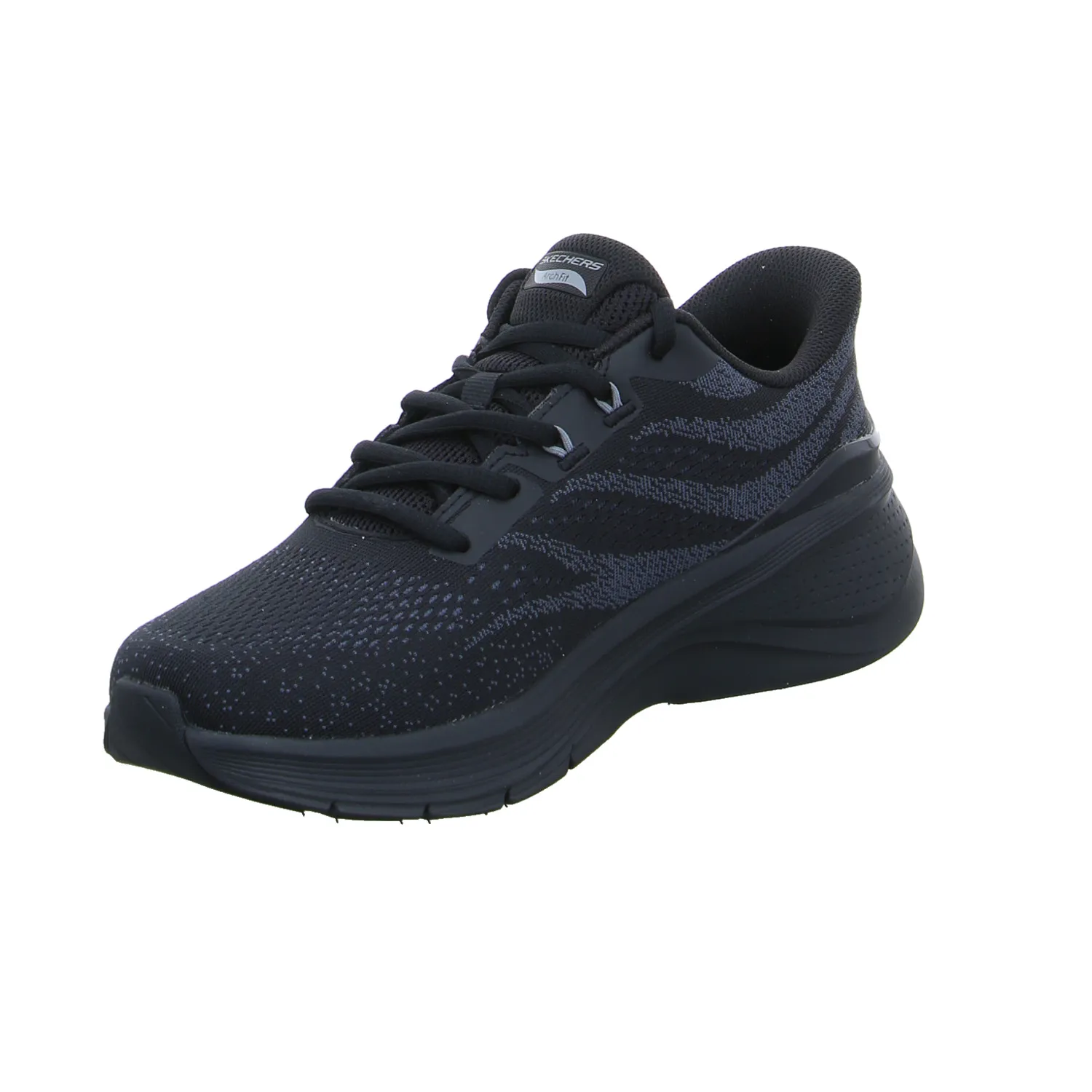 SKECHERS Halbschuhe Sneaker Stoff Schwarz Synthetik SKECHERS Halbschuhe Sneaker Stoff Schwarz Synthetik