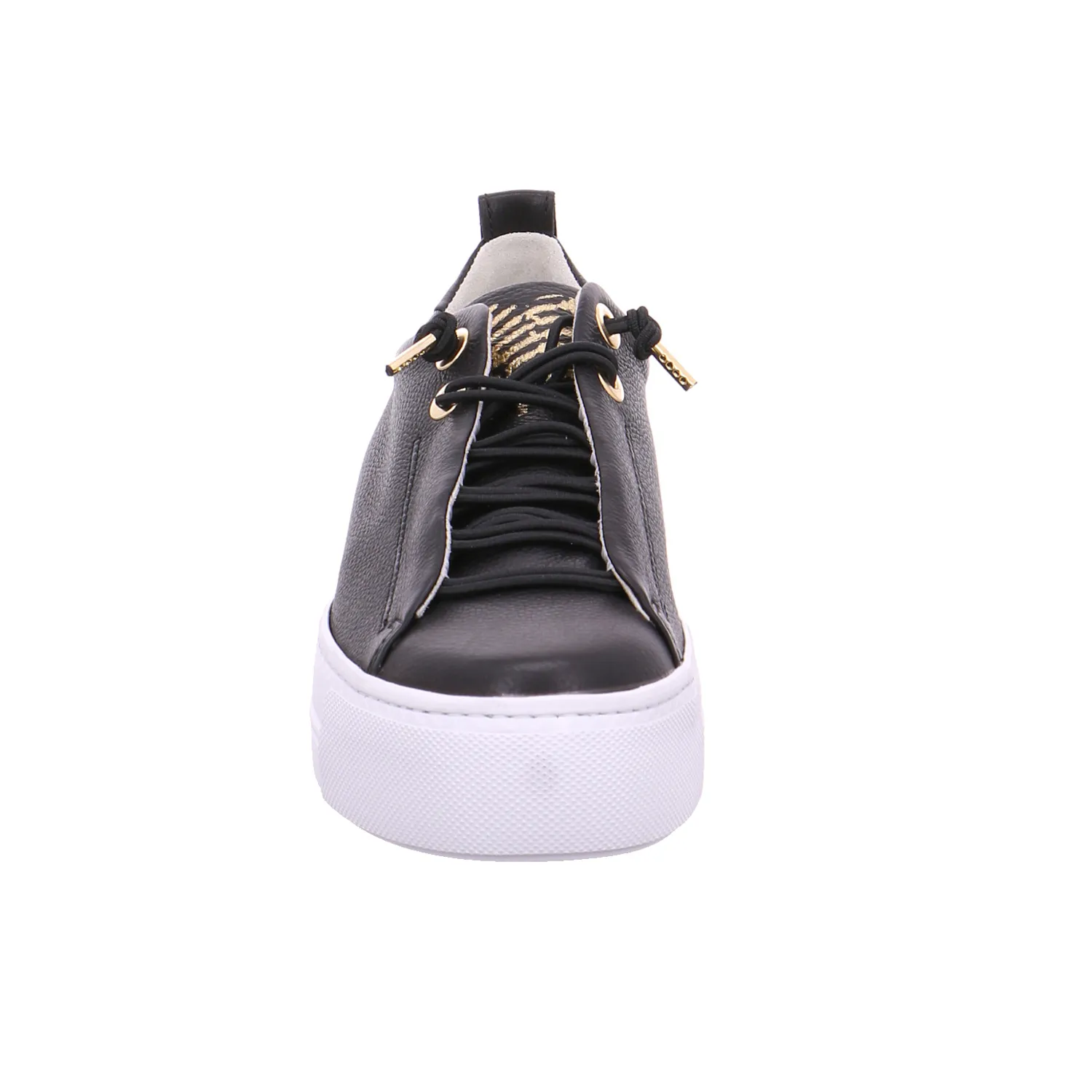 PAUL GREEN Sneaker Schwarz Leder 