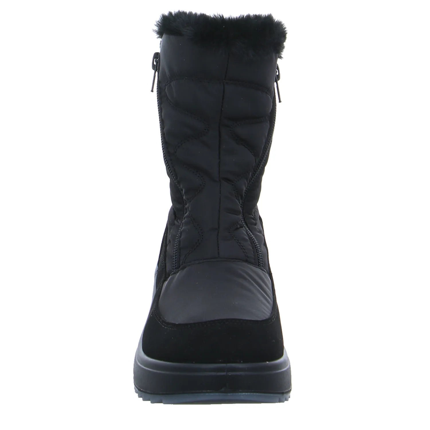 * mit Sympatex 100% Wasserdicht Snowboot Schwarz Textil * mit Sympatex 100% Wasserdicht Snowboot Schwarz Textil