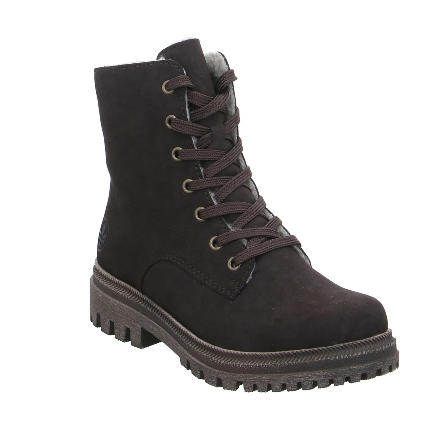 RIEKER Boot Braun Lederimitat RIEKER Boot Braun Lederimitat
