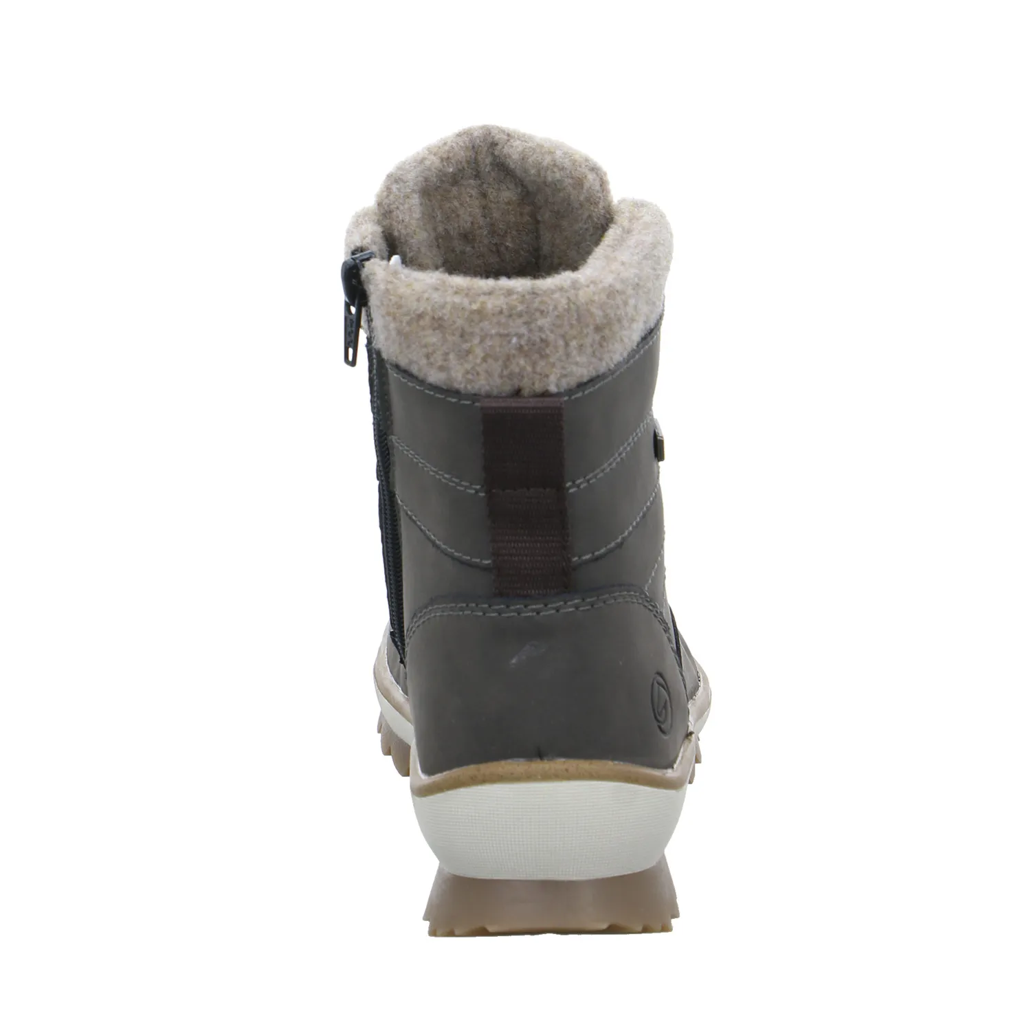 REMONTE mit TEX Membrane Comfort-Snowboot Taupe Leder REMONTE mit TEX Membrane Comfort-Snowboot Taupe Leder