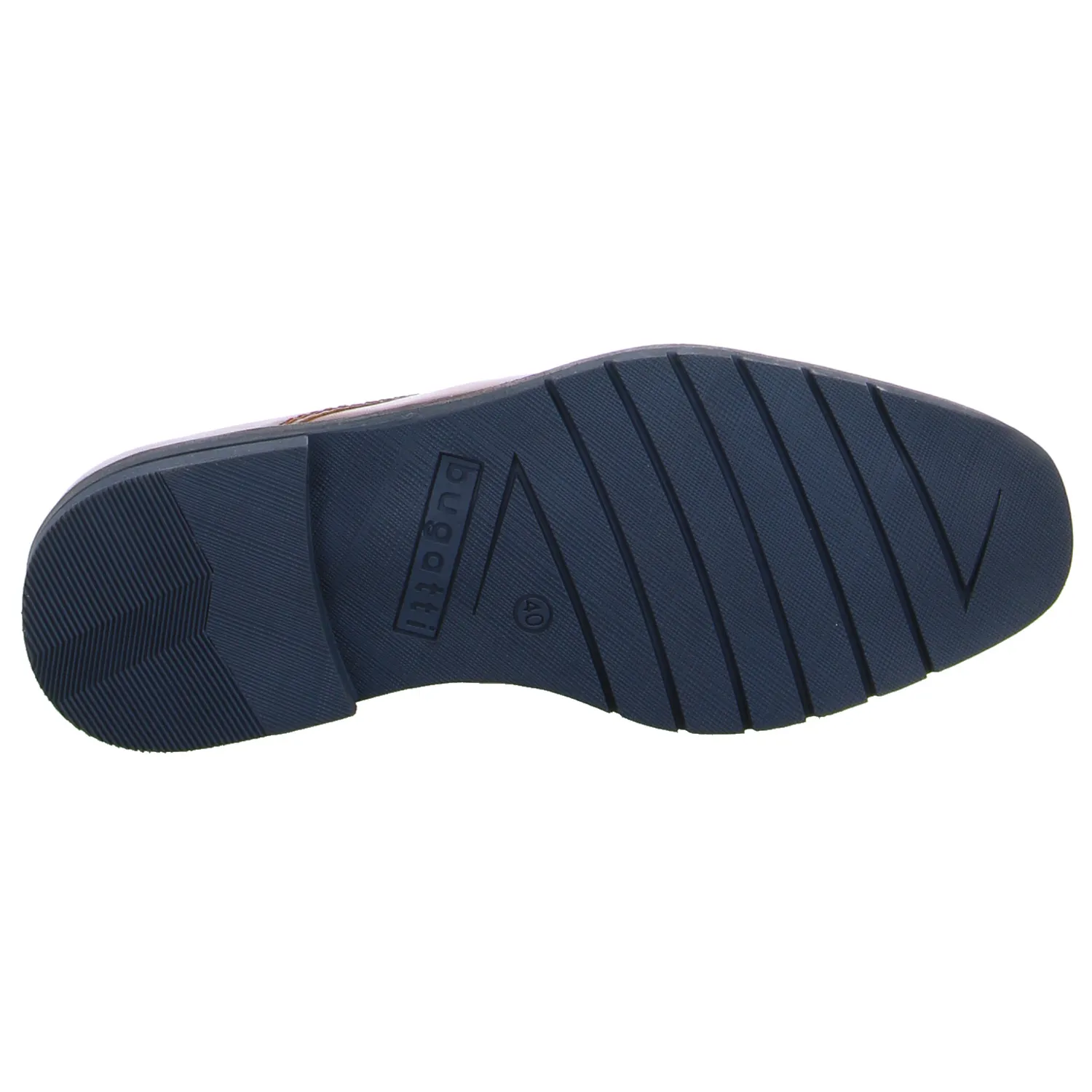 BUGATTI SHOES Halbschuh-City Cognac Lederimitat 