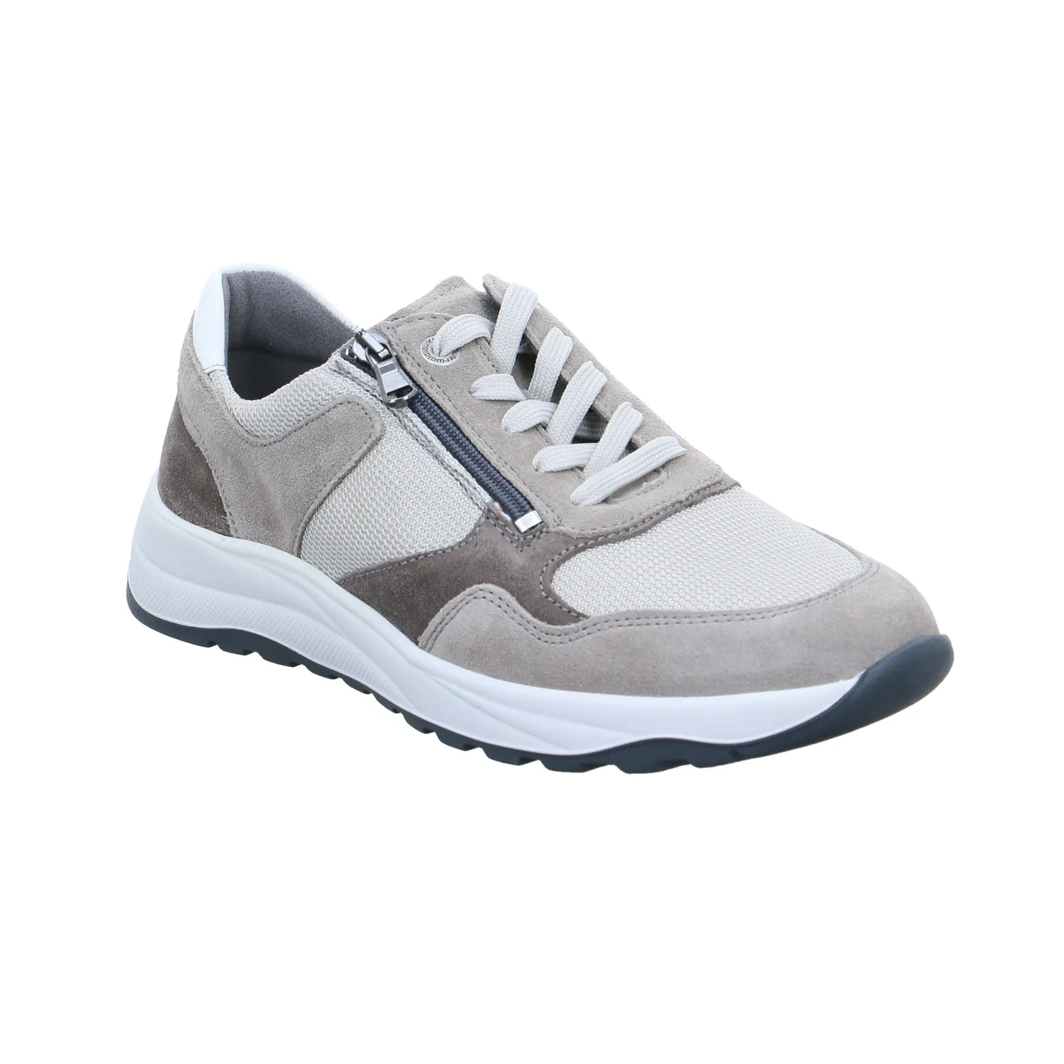 WALDLÄUFER Halbschuhe Sneaker Stoff Beige Leder WALDLÄUFER Halbschuhe Sneaker Stoff Beige Leder