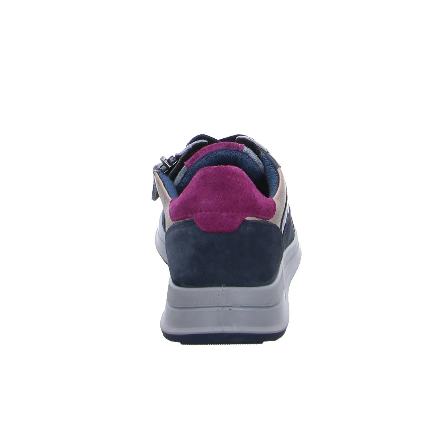 ARA mit Wechselfussbett Comfort-Schnürer Blau Leder ARA mit Wechselfussbett Comfort-Schnürer Blau Leder