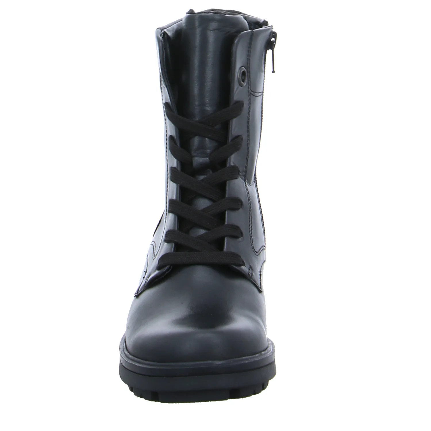 GABOR Stiefelette Schwarz Leder 
