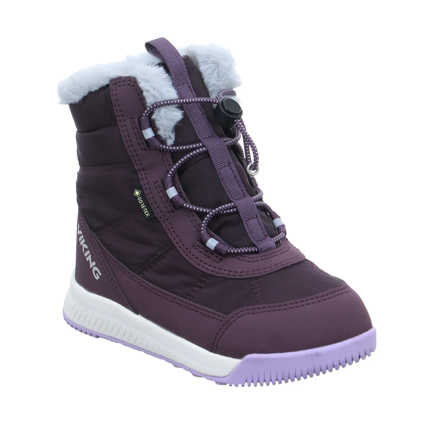 VIKING Mädchen Schneestiefel Kleinkinder-Snowboot Membran Dunkelrot Textil VIKING Mädchen Schneestiefel Kleinkinder-Snowboot Membran Dunkelrot Textil