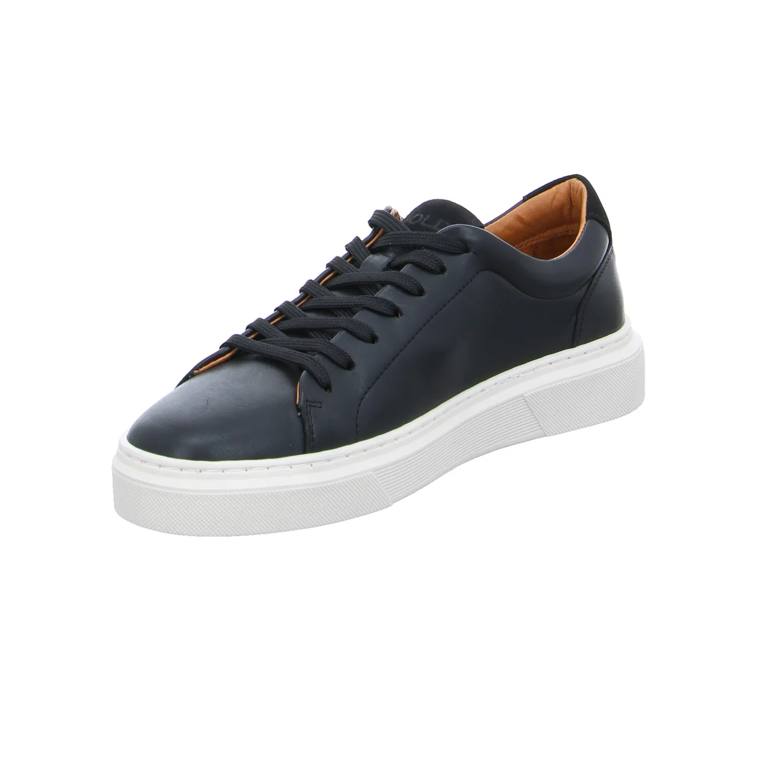 HOLD Halbschuhe Sneaker Schwarz Leder HOLD Halbschuhe Sneaker Schwarz Leder