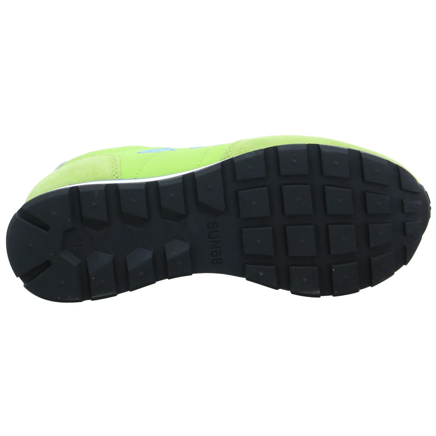 SUN68 Halbschuhe Sneaker Stoff Grün Textil SUN68 Halbschuhe Sneaker Stoff Grün Textil