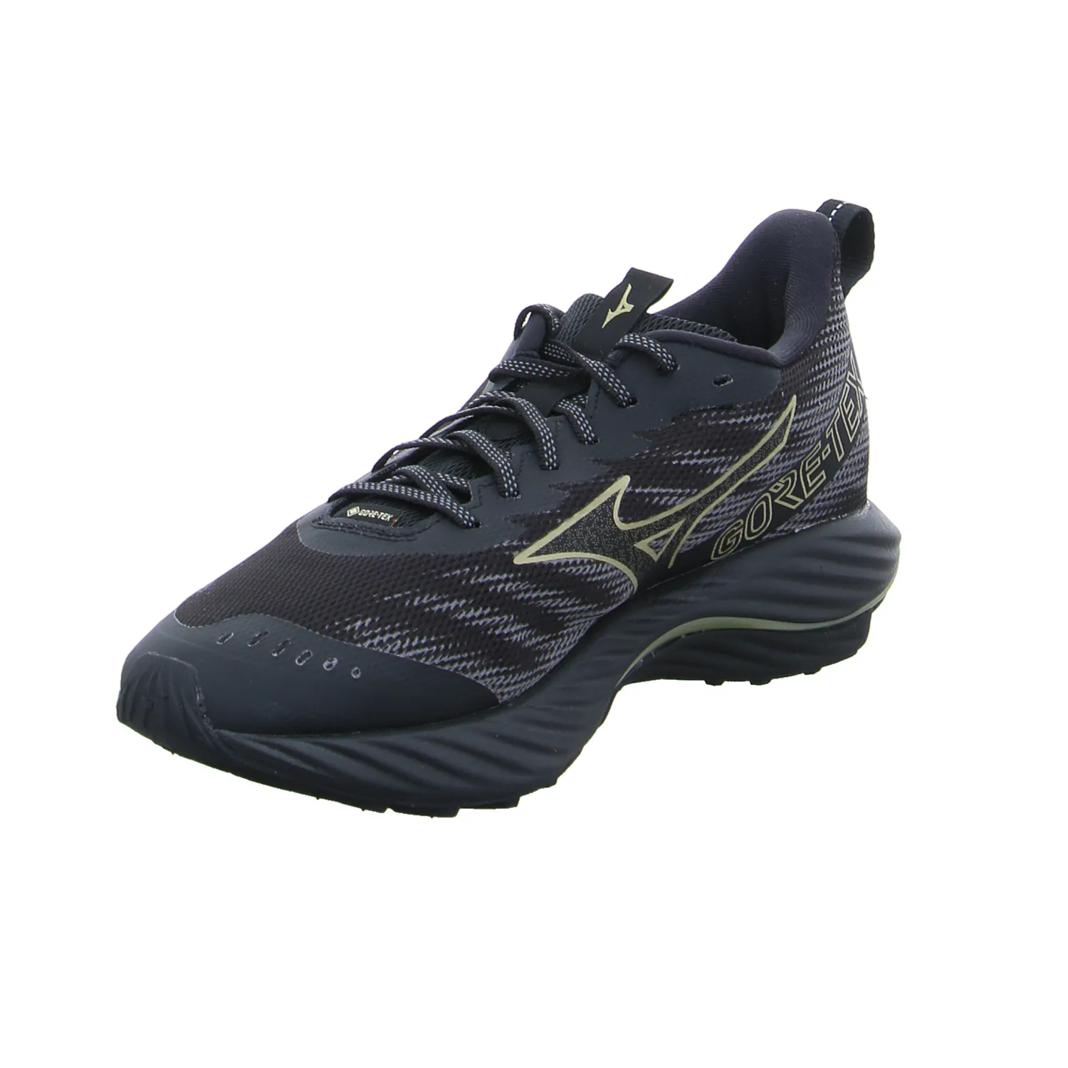 MIZUNO Wave Rider GTX Mizuno Walking + Outdoor Schwarz Synthetik 