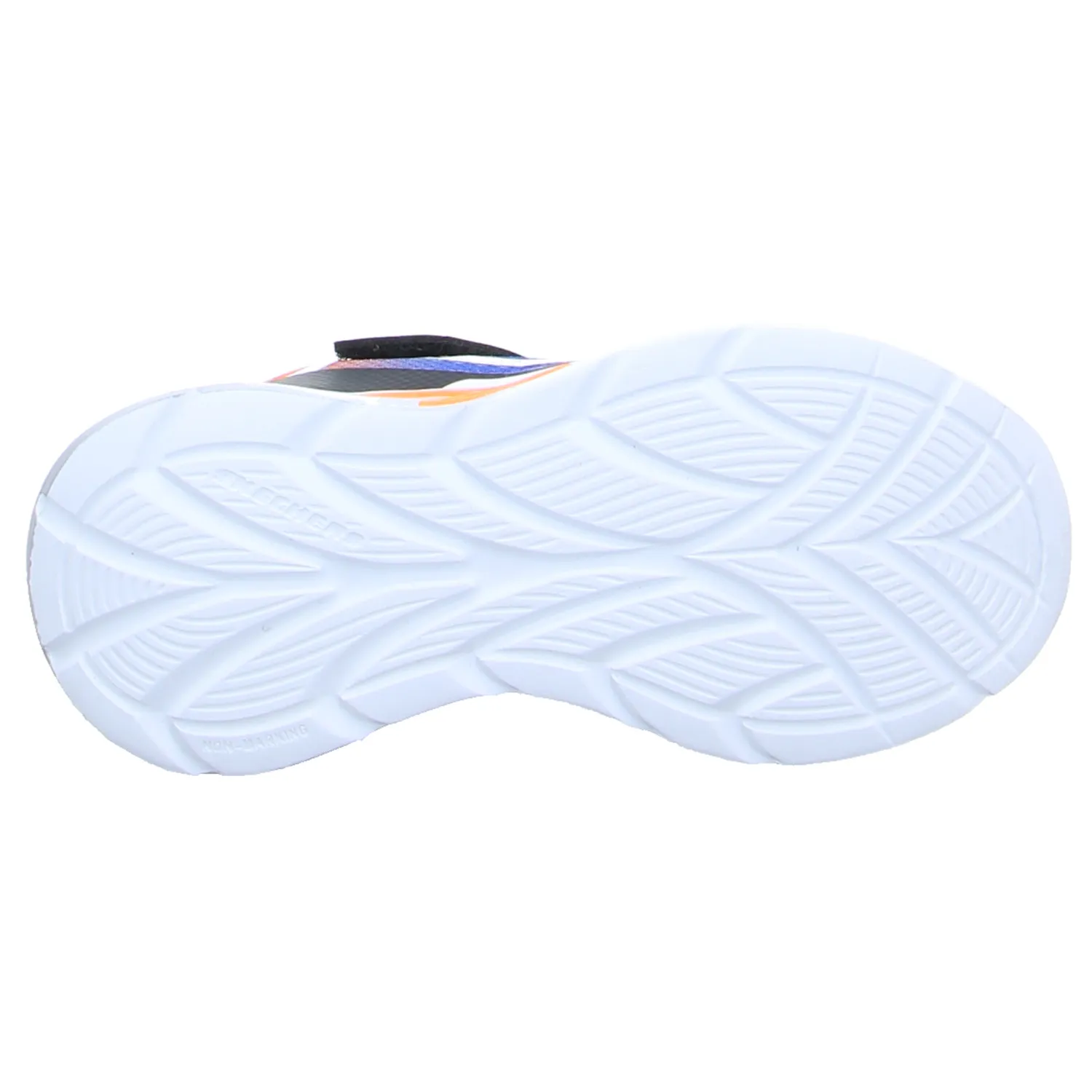 SKECHERS Sneaker Kleinkinder-Halbschuh Klett Multicolor Textil 