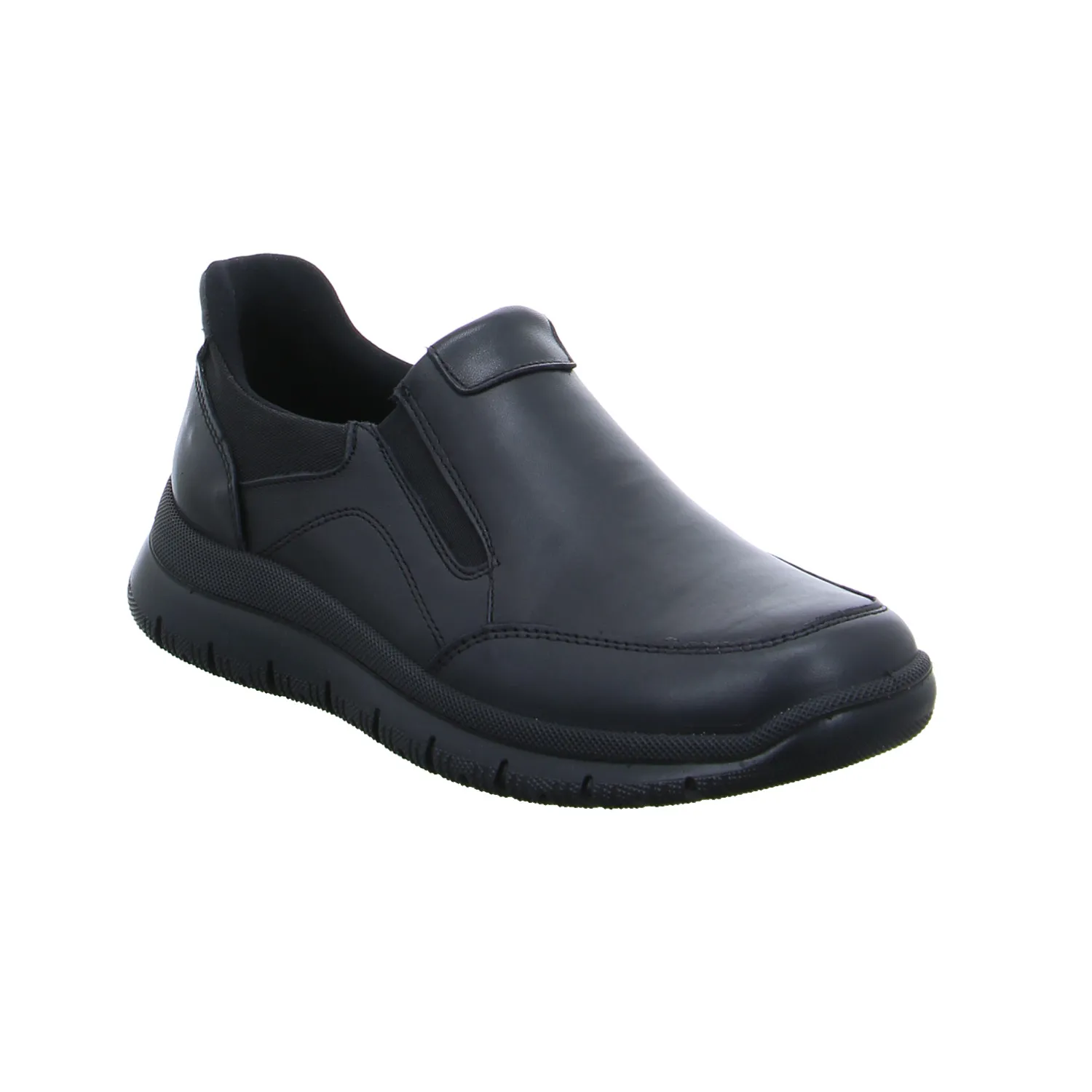 IMAC Halbschuh-Schlüpfer Schwarz Leder IMAC Halbschuh-Schlüpfer Schwarz Leder