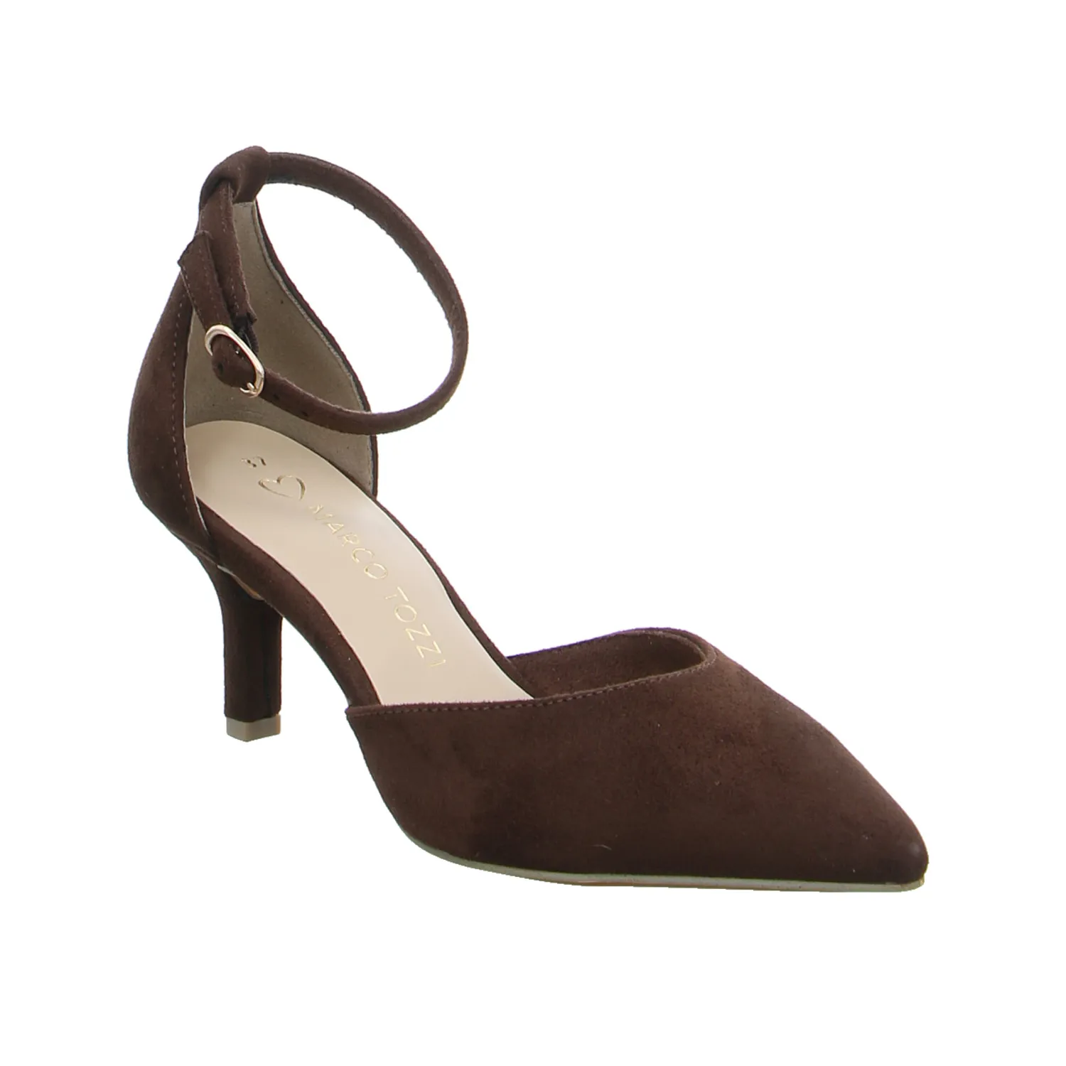 MARCO TOZZI Pumps Braun Lederimitat 