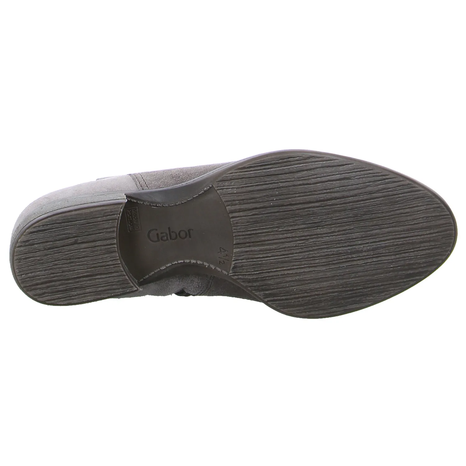 GABOR Stiefel Taupe Leder 