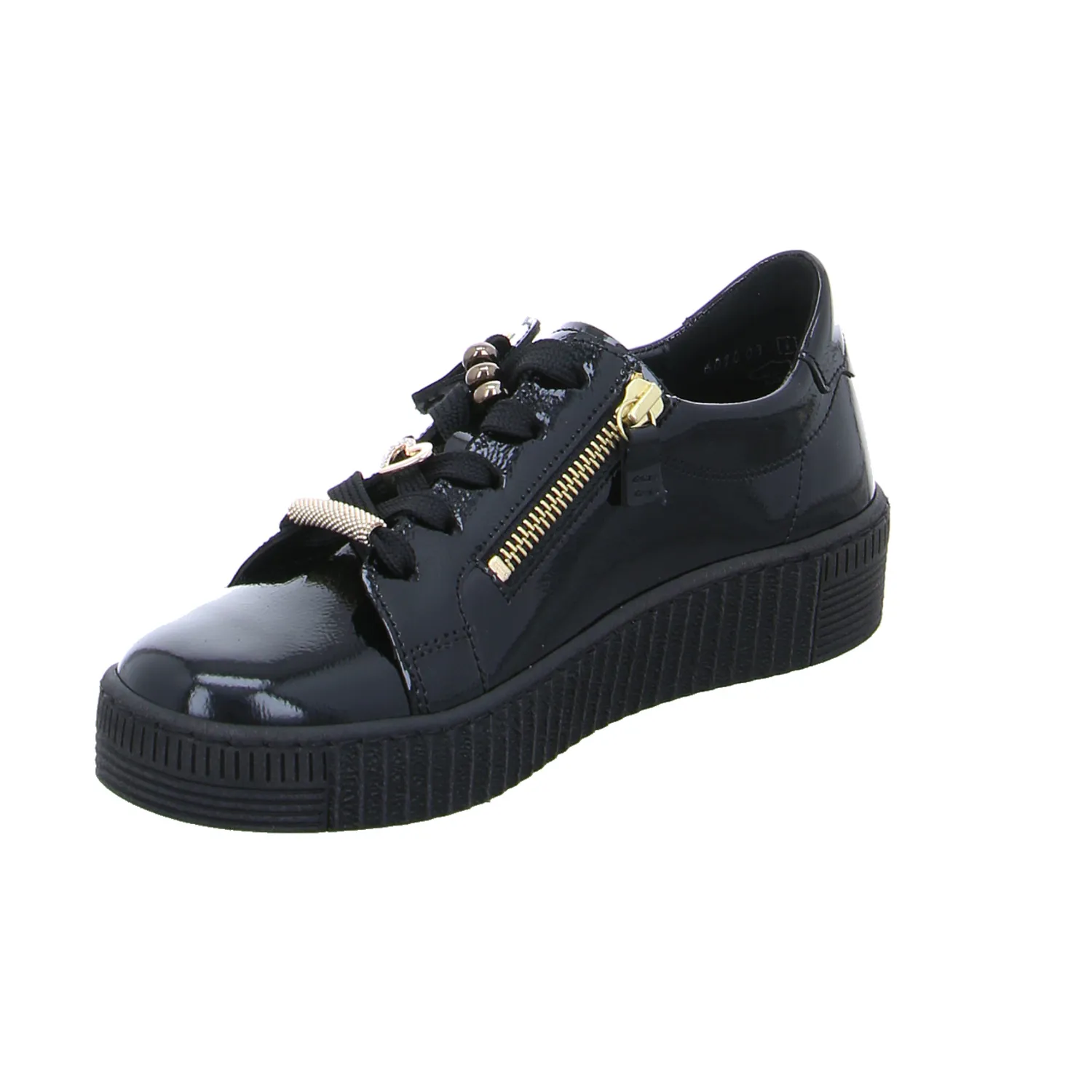 GABOR Sneaker Schwarz Leder 
