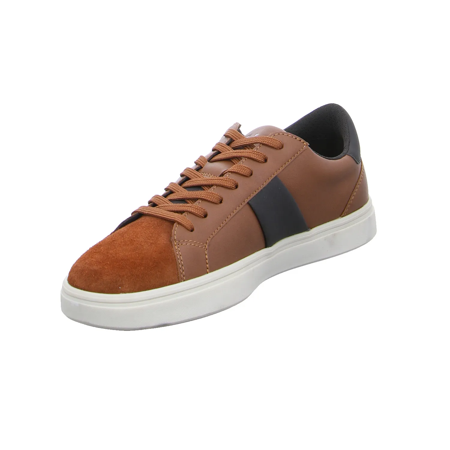 GEOX Halbschuhe Sneaker Cognac Leder GEOX Halbschuhe Sneaker Cognac Leder