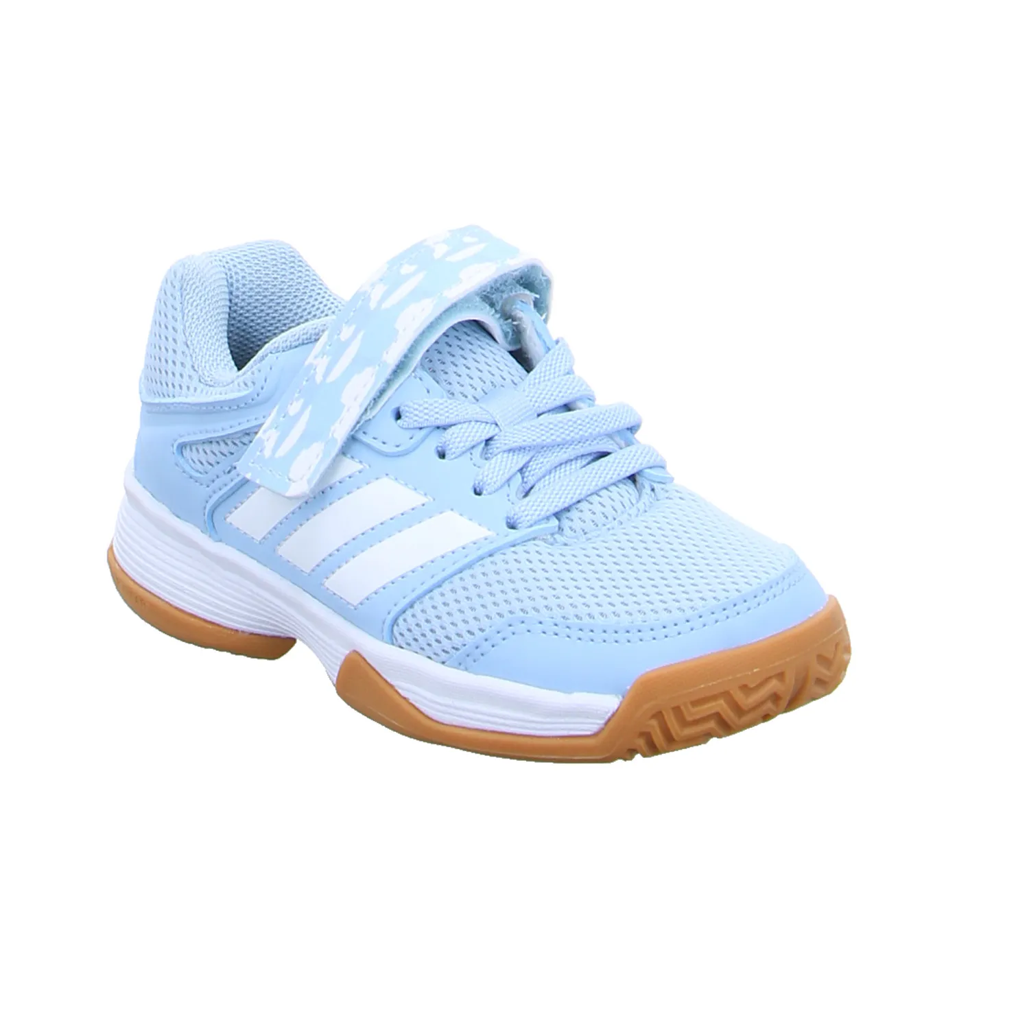 ADIDAS Kinder Indoor Hellblau Synthetik 