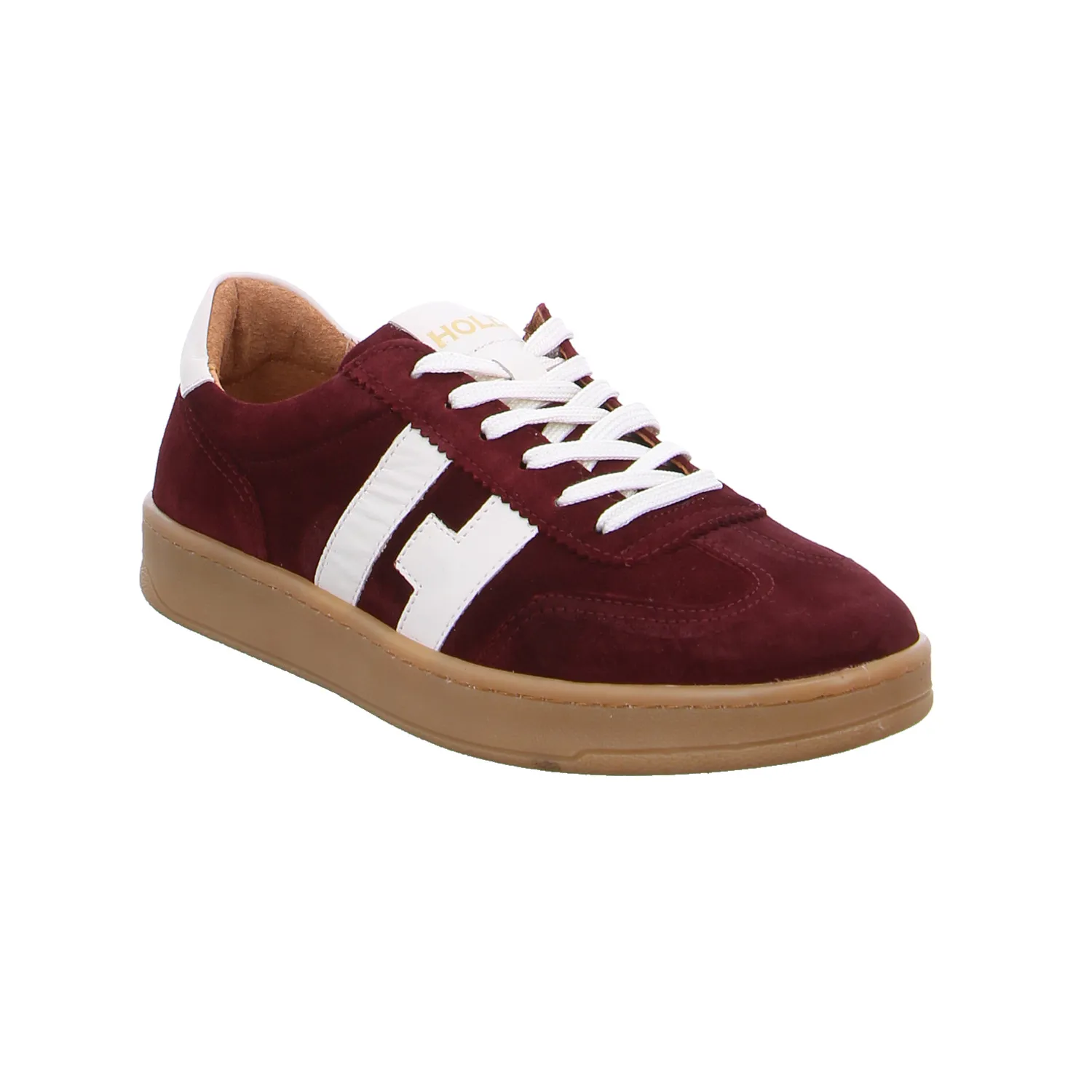 HOLD Halbschuhe Sneaker Bordeau Leder HOLD Halbschuhe Sneaker Bordeau Leder